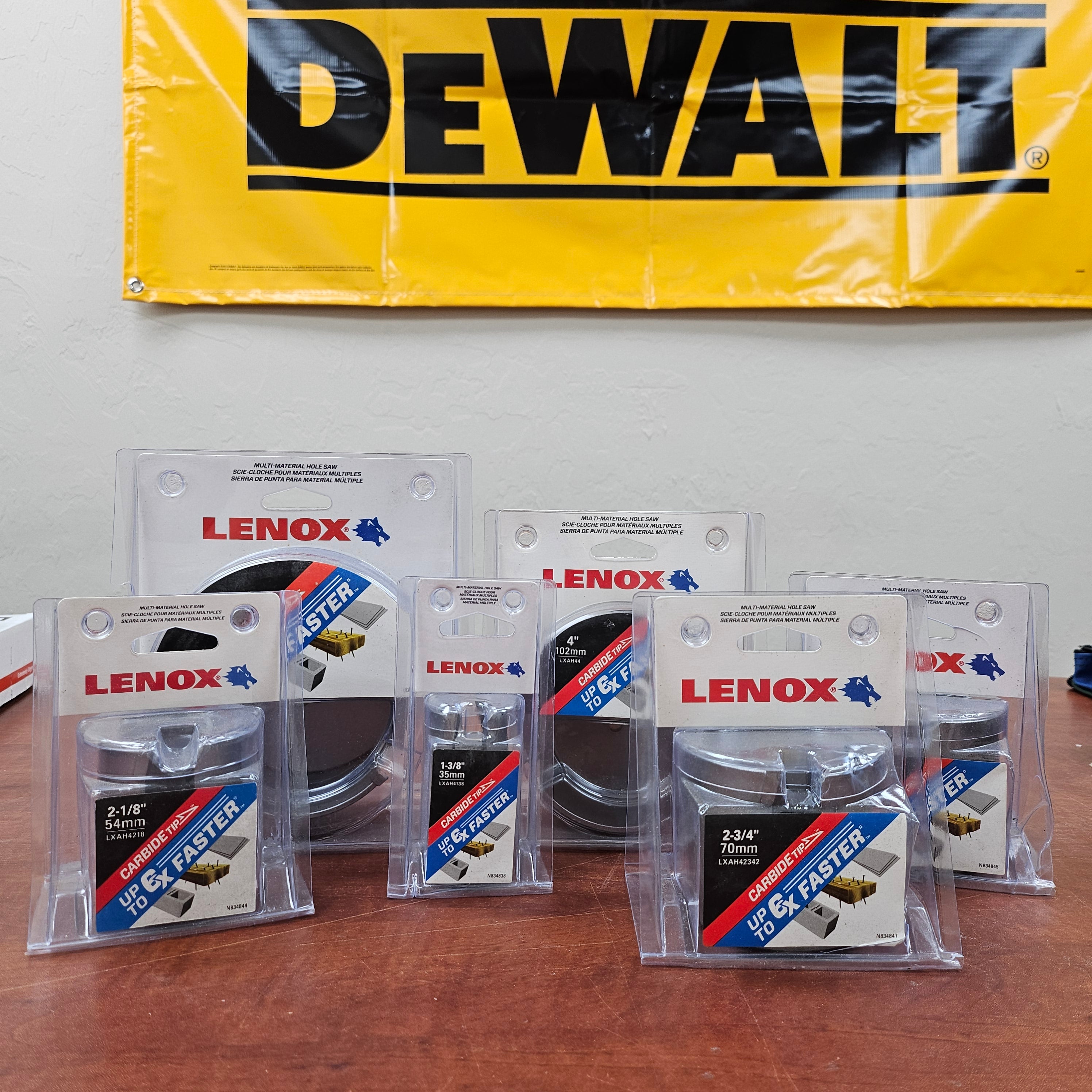 Lenox Bundled Holesaw Kit #HS5 - 6 Piece Kit
