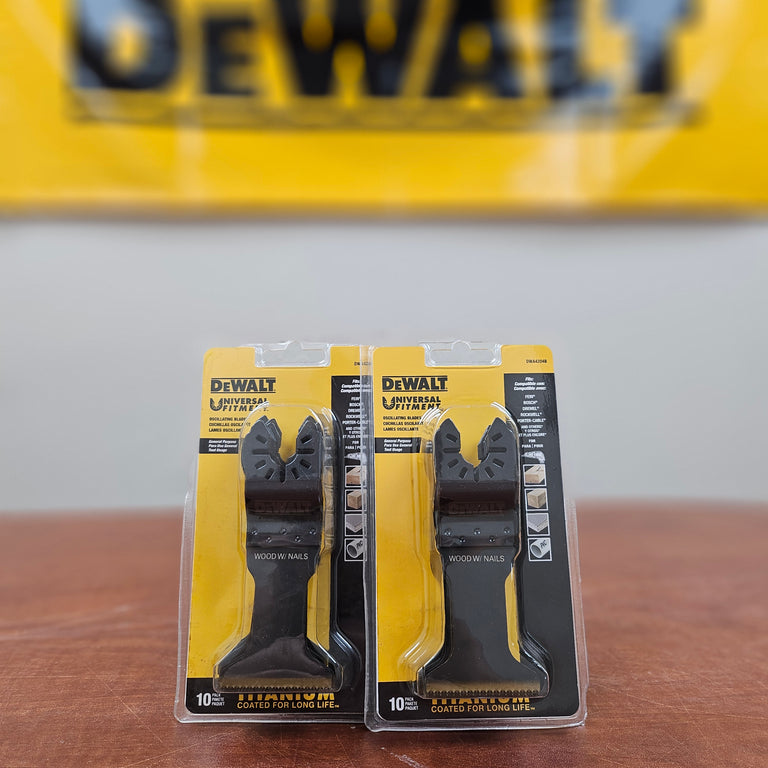 DeWalt 20-PACK of Oscillating Blades for Wood with Nails, Titanium Nitride Coated - DWA4204B (#1)