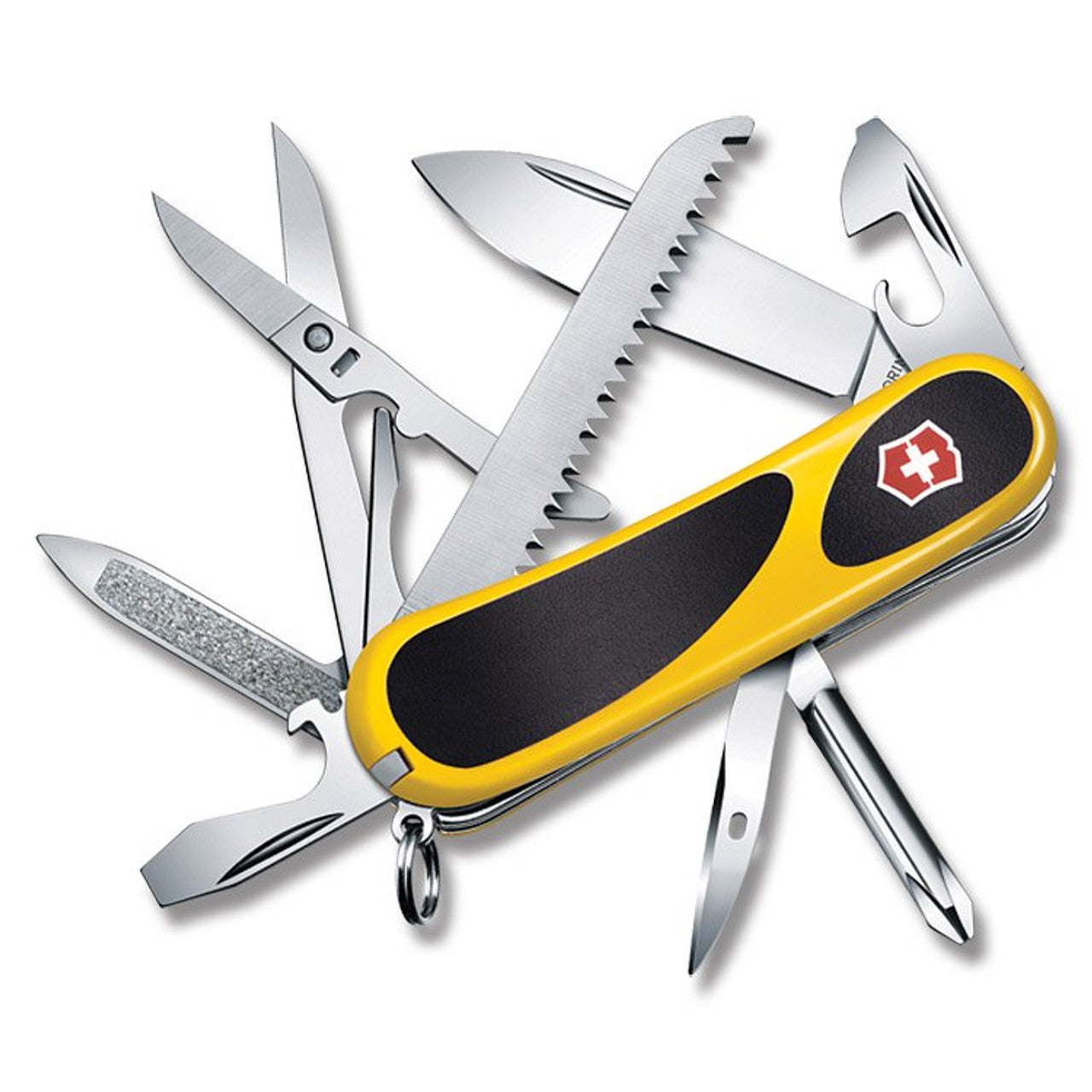 Victorinox Evolution Grip Swiss Army Knife in Yellow/Black - 2.4913.SC8-X3