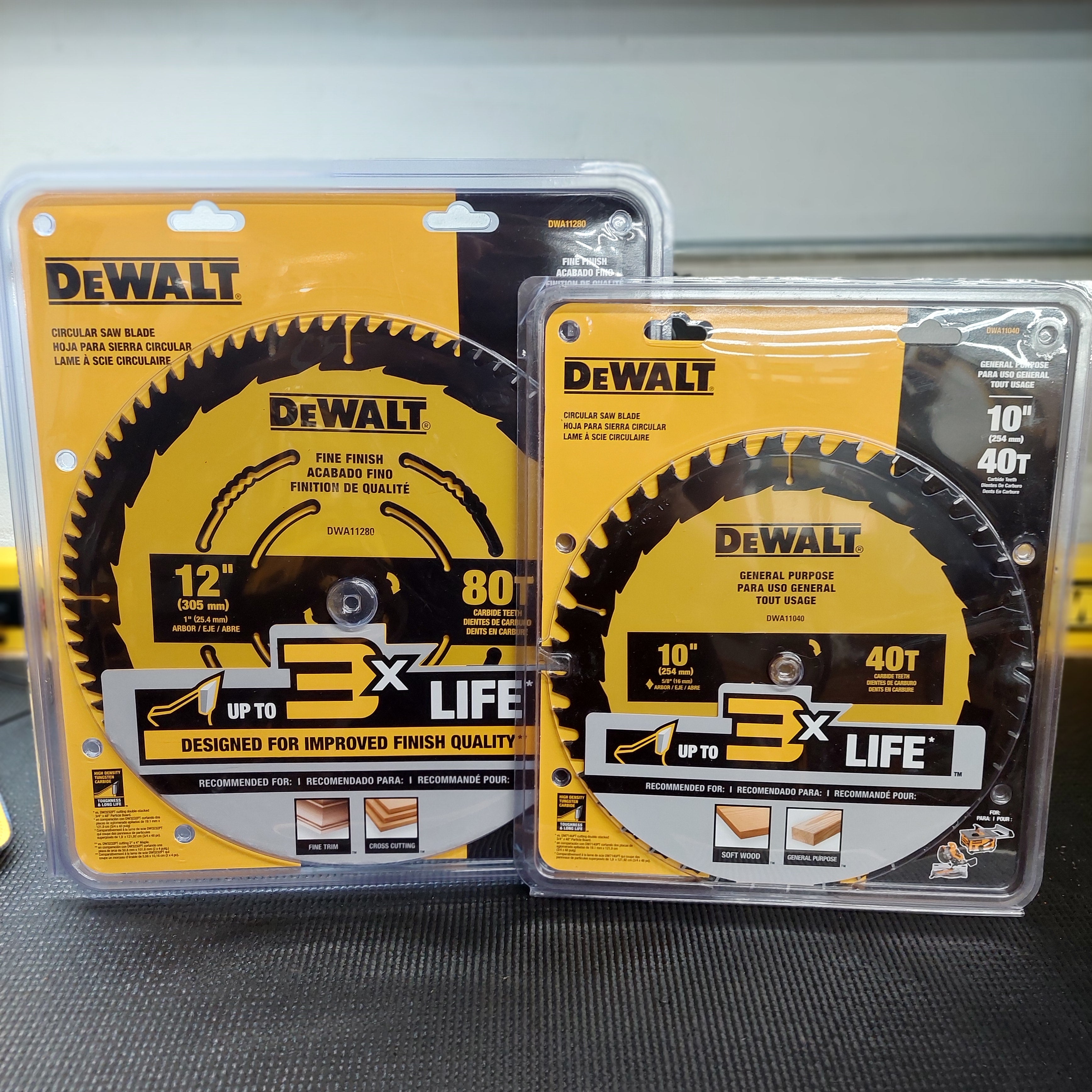 DeWalt Circular Saw Bundled Set - DWA11040 & DWA11280