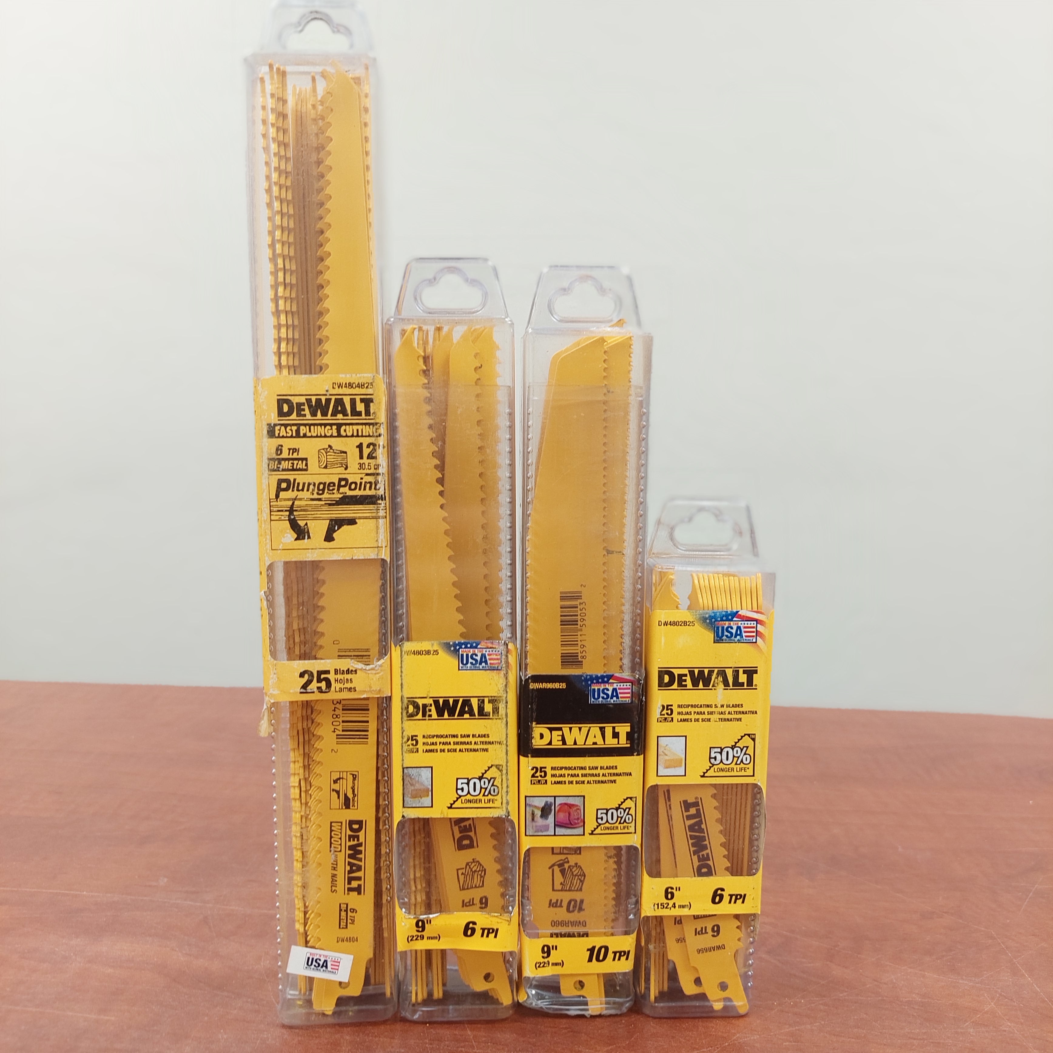 DeWalt's ULTIMATE Reciprocating Saw Blade Set