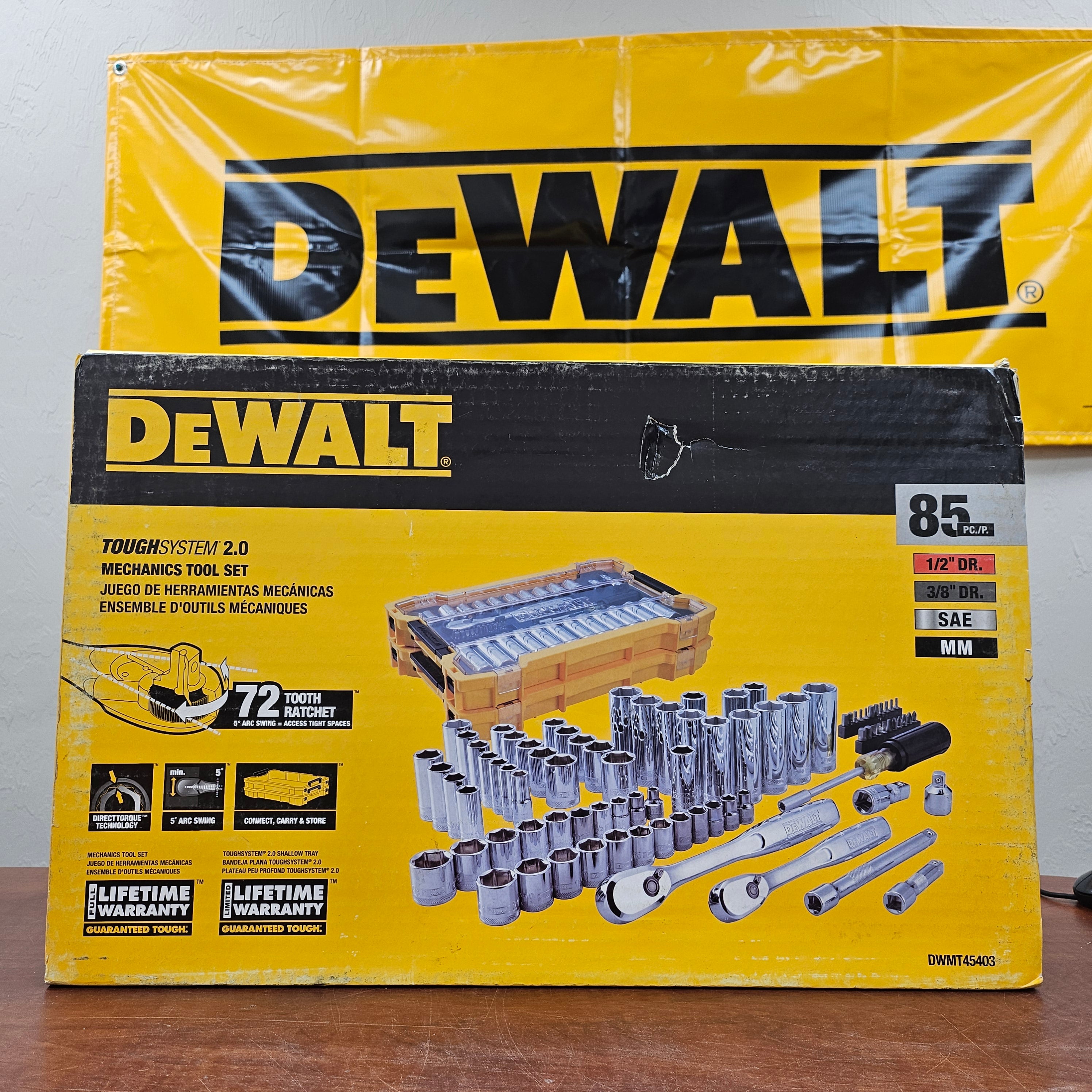 DeWalt 85 PC. 3/8