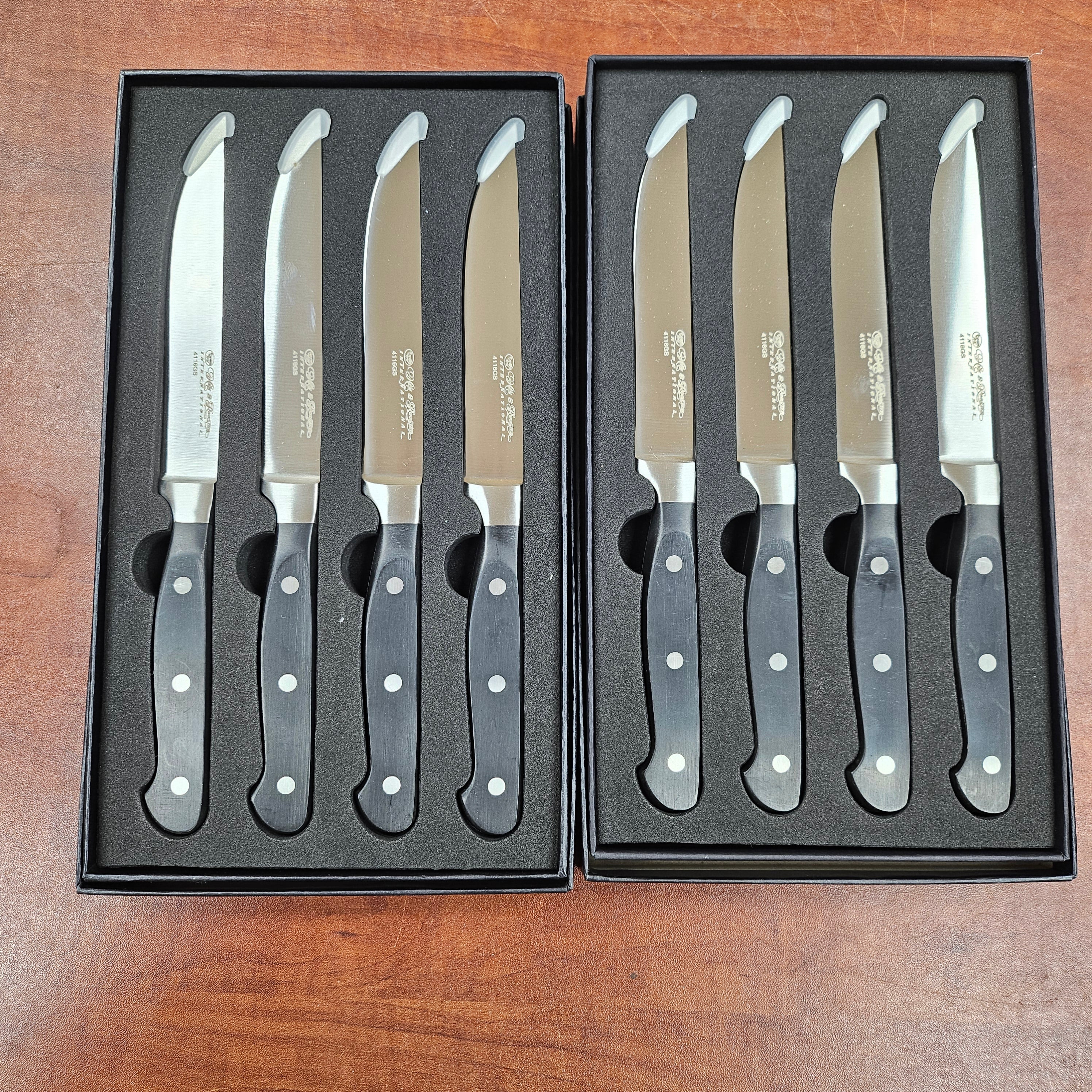Hen & Rooster 8-Piece Steak Knife Set - HRI-008
