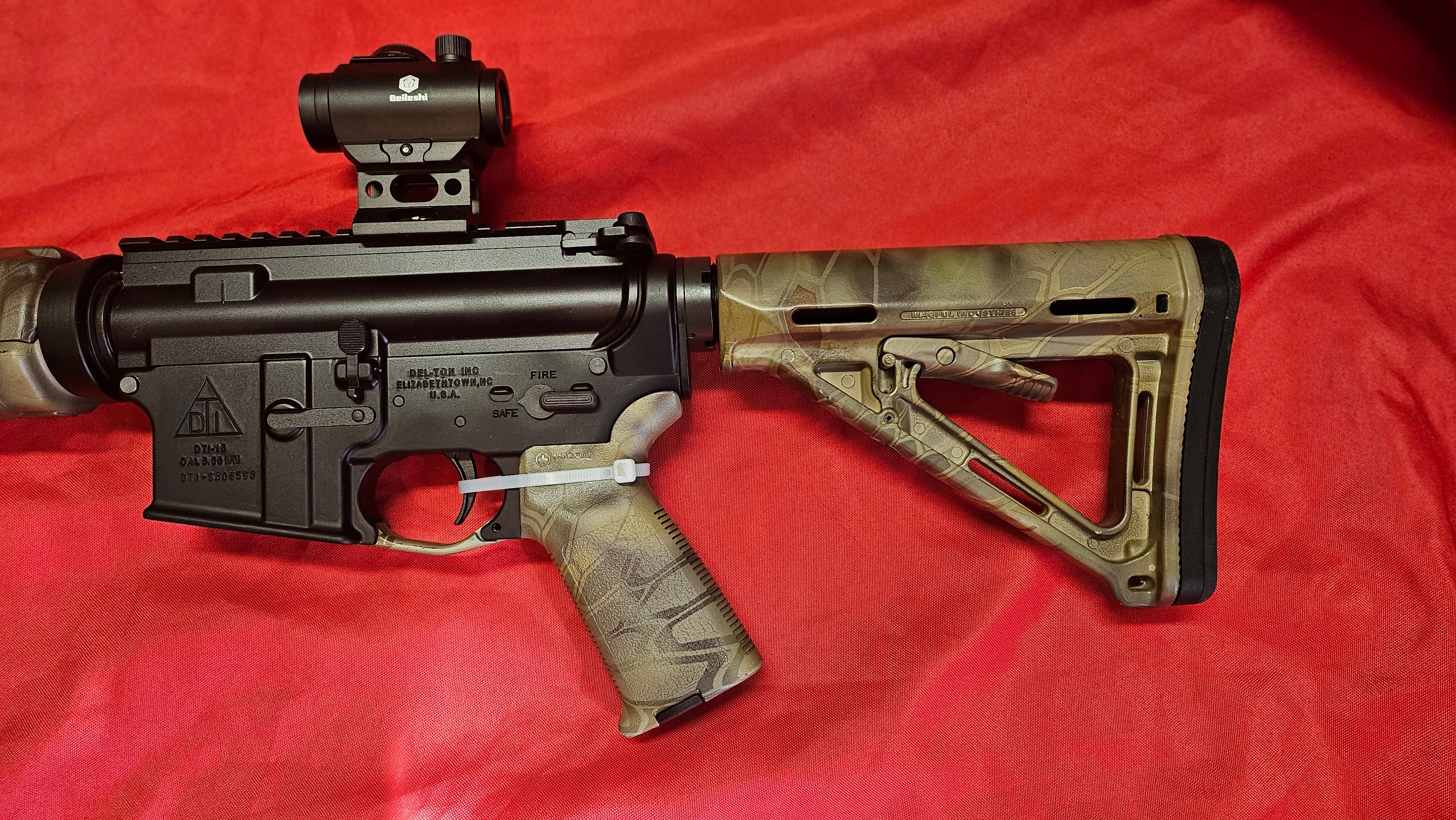 AR-15 5.56 NATO Rifle in Camo - Brand New in Box