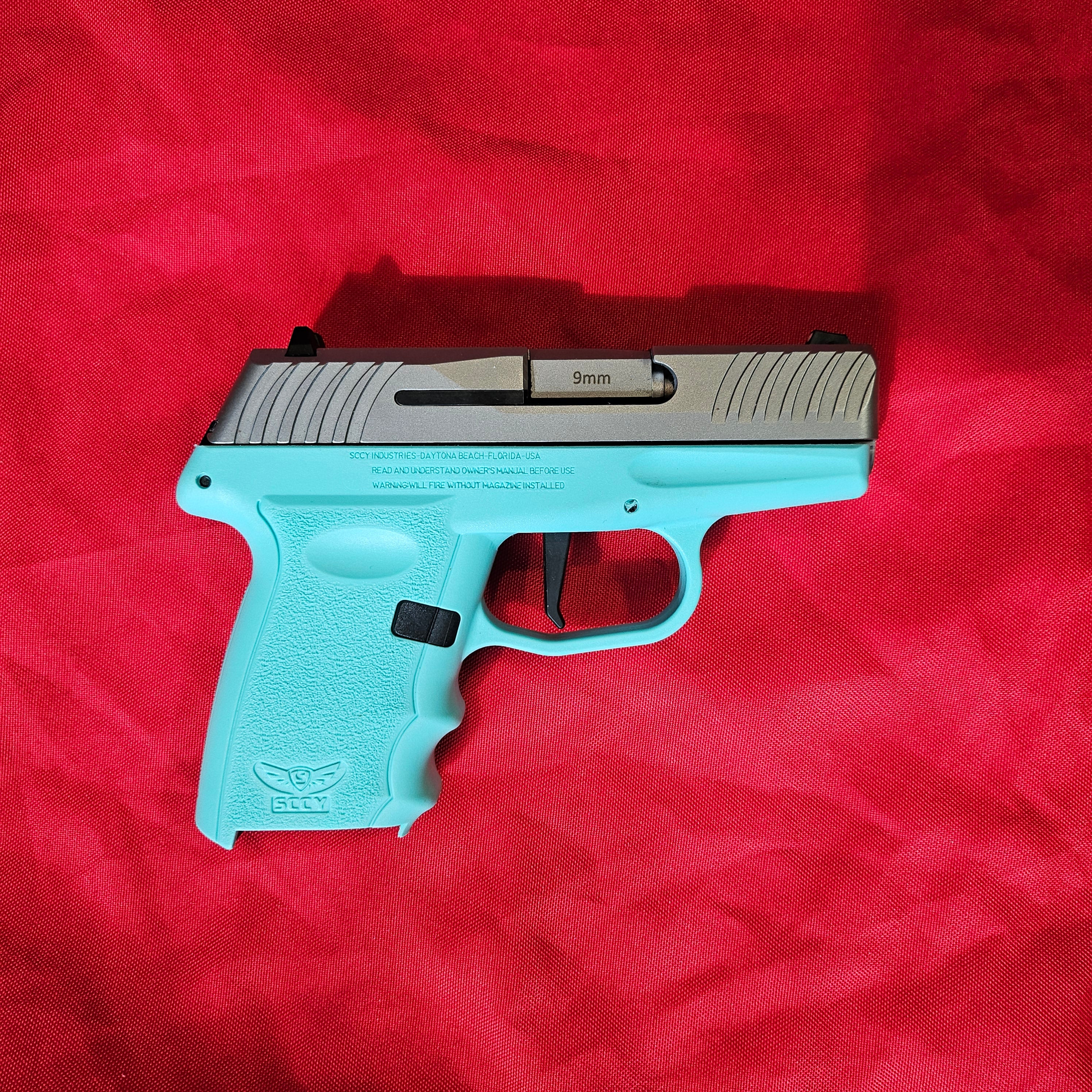 SCCY DVG Striker Fire - 9mm - Color Turquoise