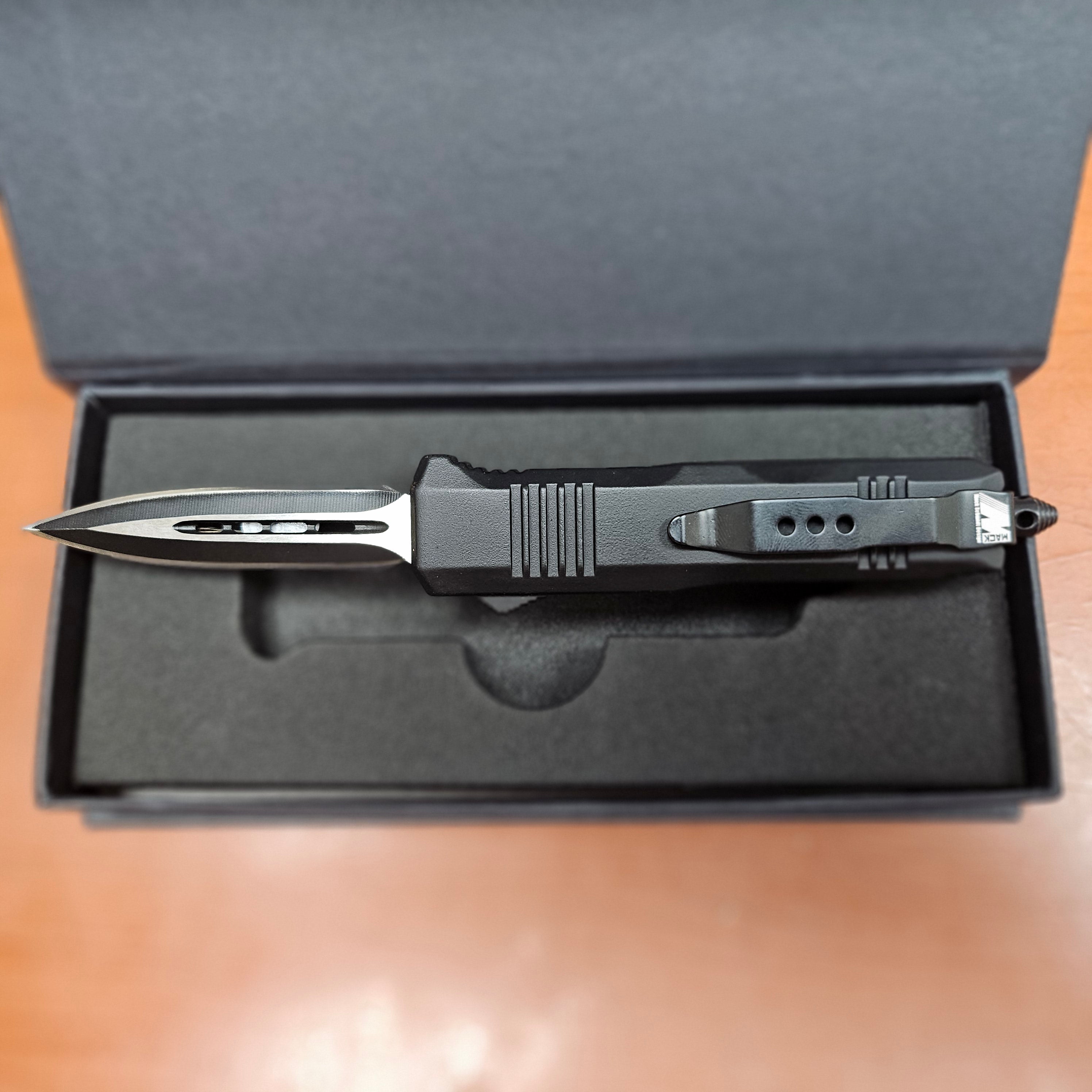 Mack Schmidt Design OTF Knife (Full Straight Edge)