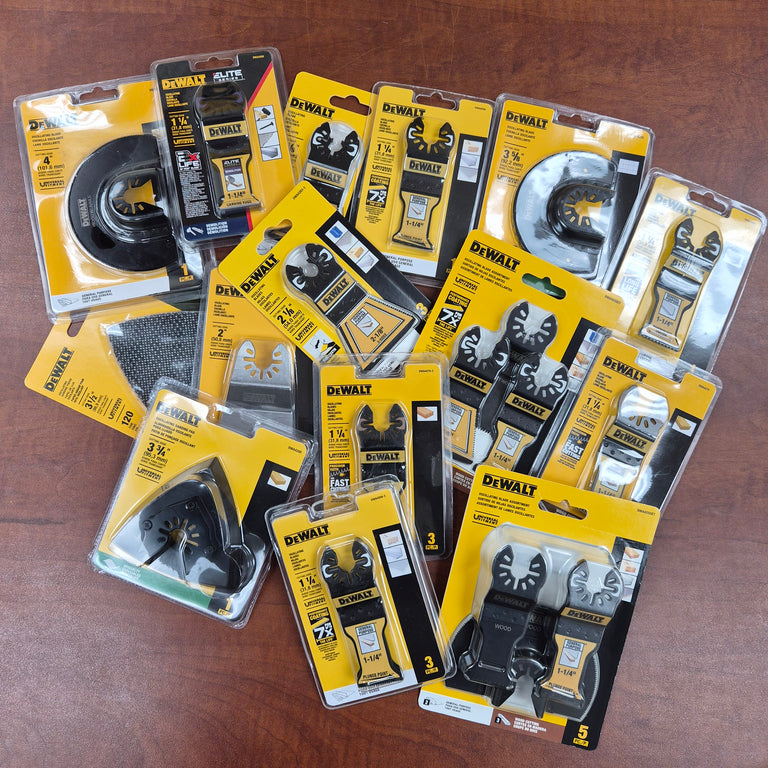 DeWalt 15-Pack Oscillating Blades & Multi-Tool Accessory Assortment