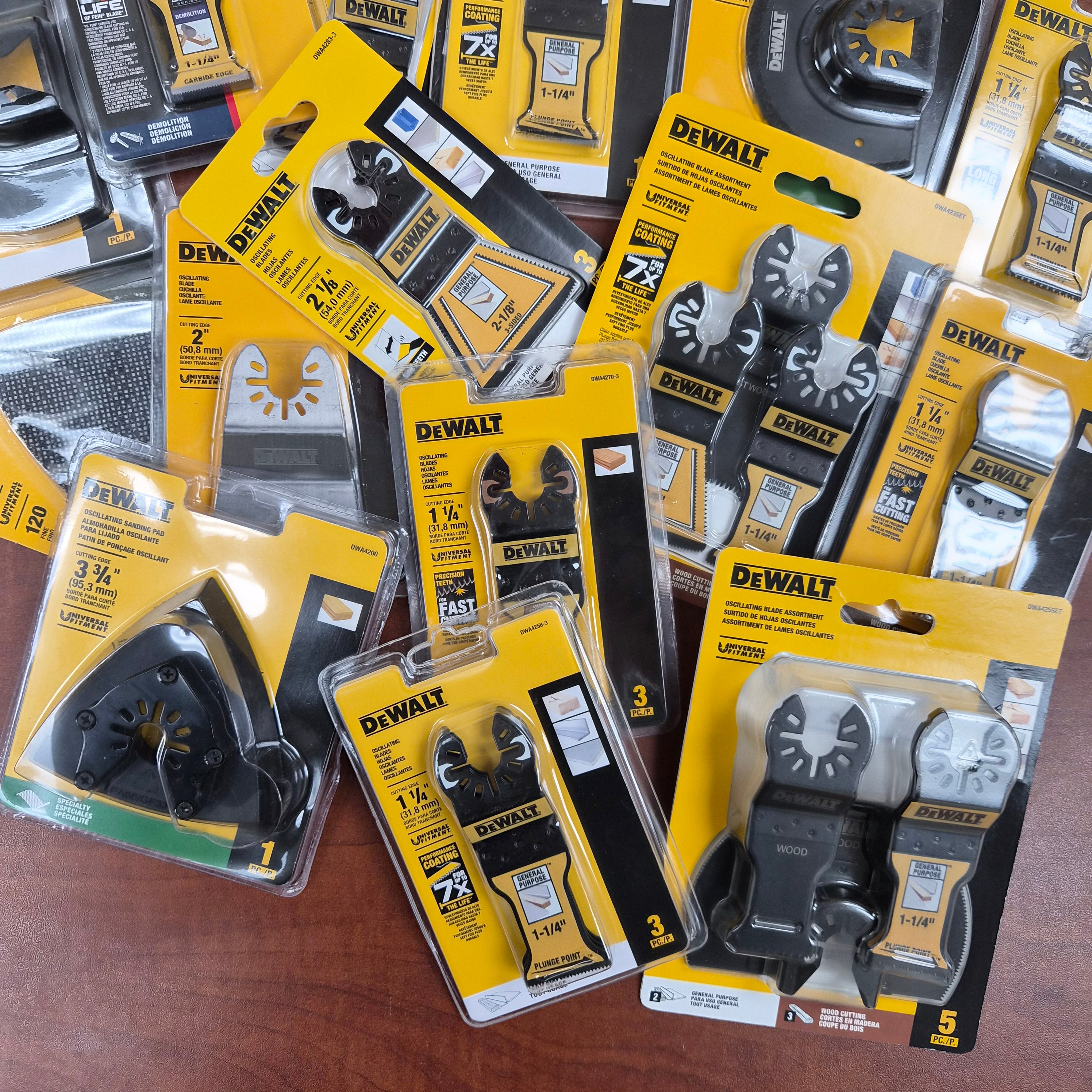 DeWalt 15-Pack Oscillating Blades & Multi-Tool Accessory Assortment