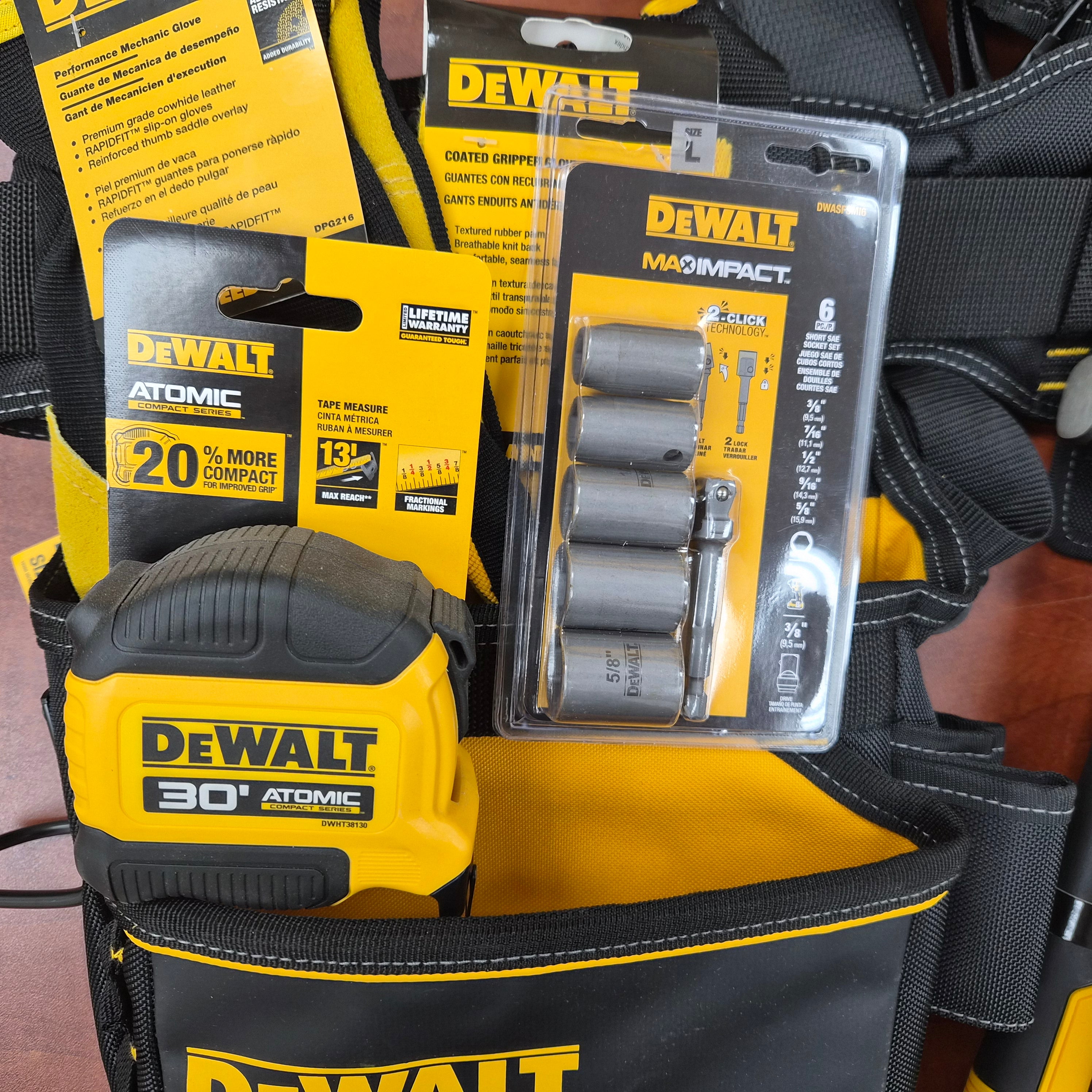 Work Man’s Kit – DeWalt Tool Rig & Jobsite Essentials Bundle