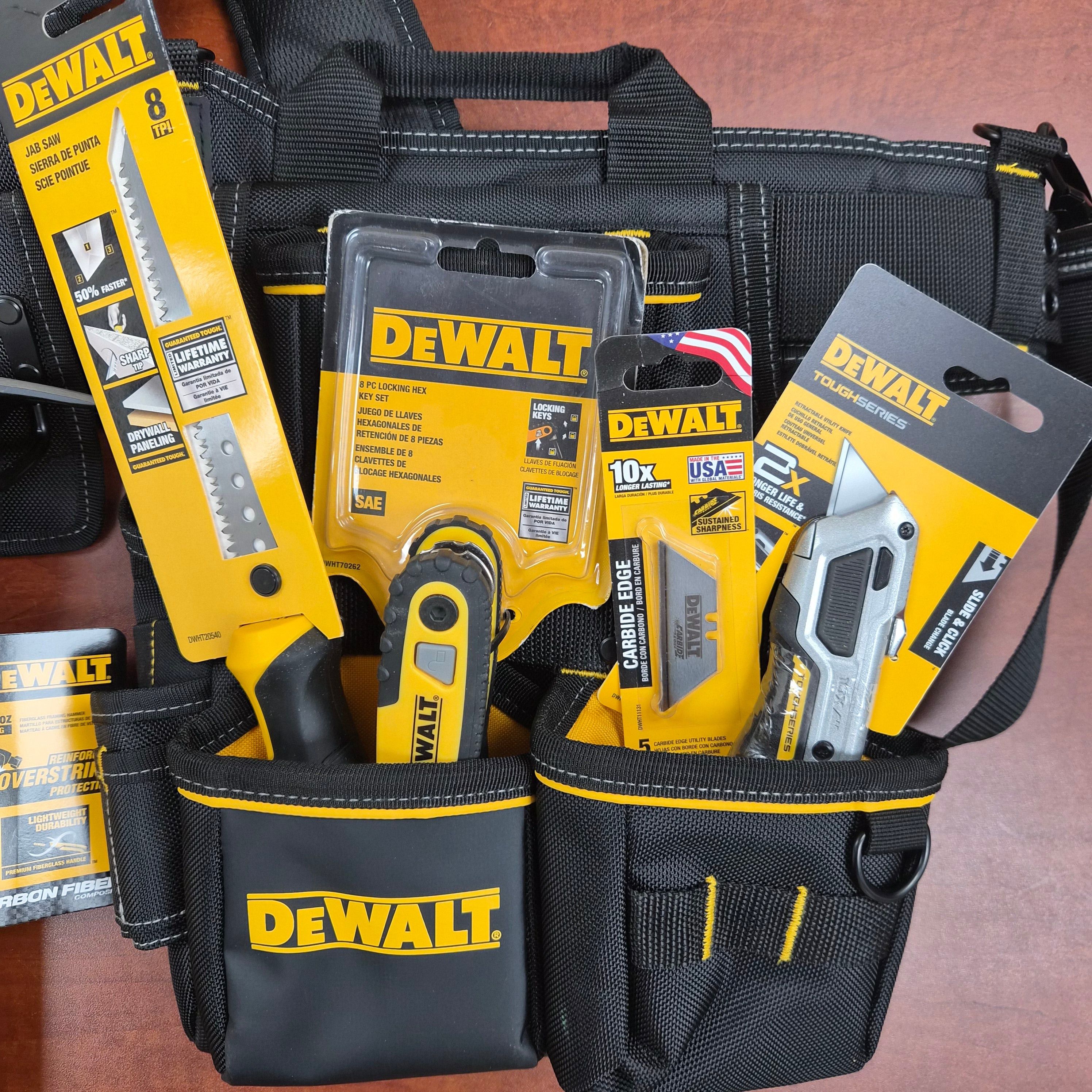 Work Man’s Kit – DeWalt Tool Rig & Jobsite Essentials Bundle