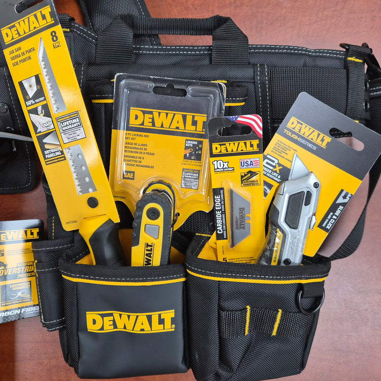 Work Man’s Kit – DeWalt Tool Rig & Jobsite Essentials Bundle
