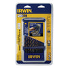 Irwin 29 Piece Black & Gold Metal Index Drill Bit Set - 3018005