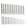 Irwin 29 Piece Black & Gold Metal Index Drill Bit Set - 3018005