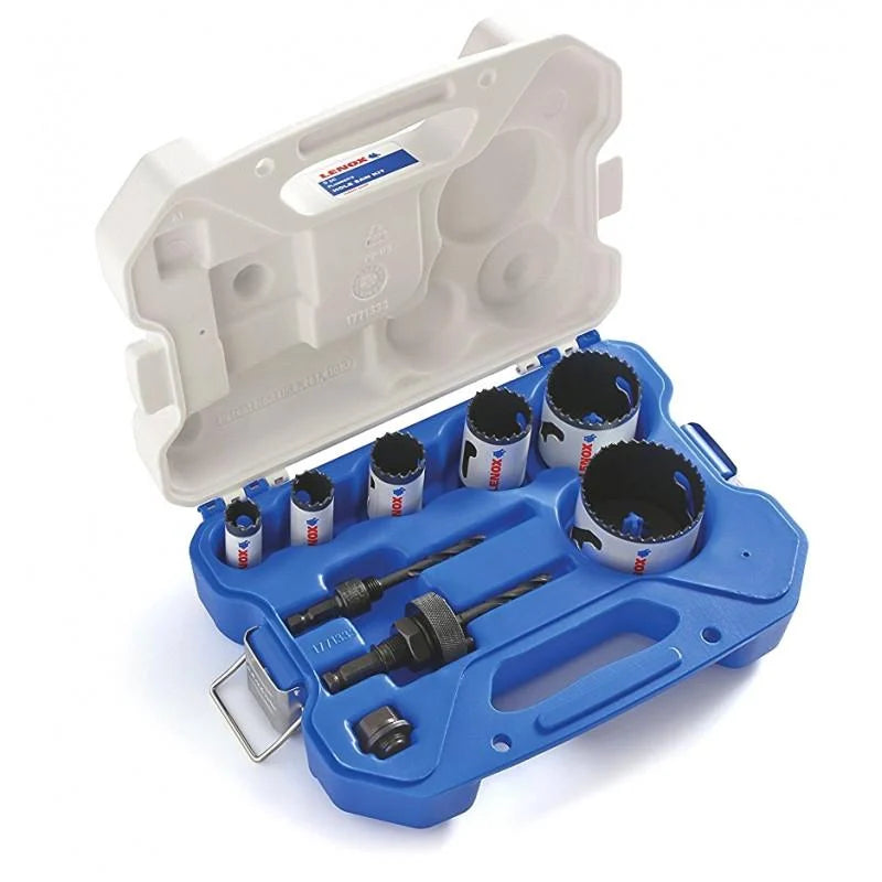 Lenox 9pc Plumber Hole Saw Kit - 30860C600P