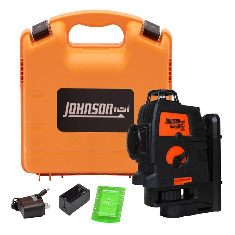 Johnson Self-Leveling 3x360° Laser with GreenBrite Technology - 40-6674