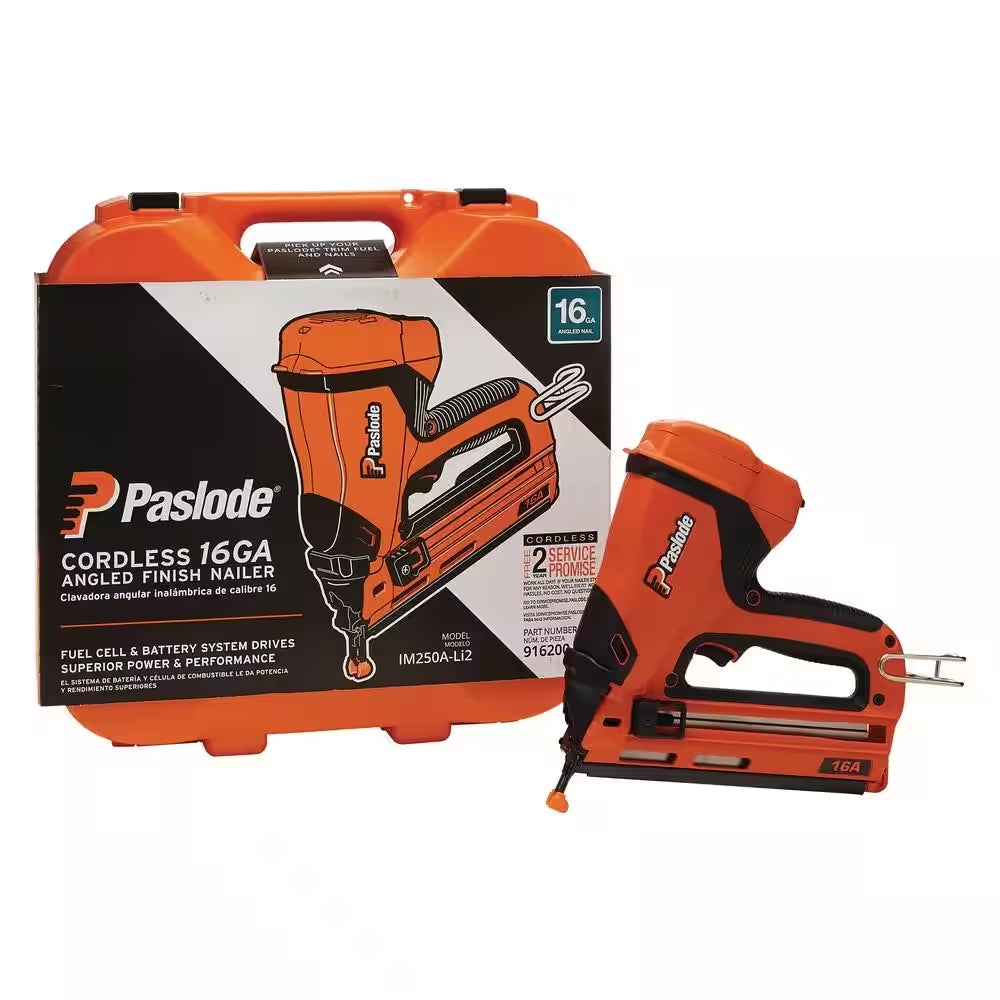 Paslode 16-Gauge Angled Cordless Finished Air Tool Nailer - 916200
