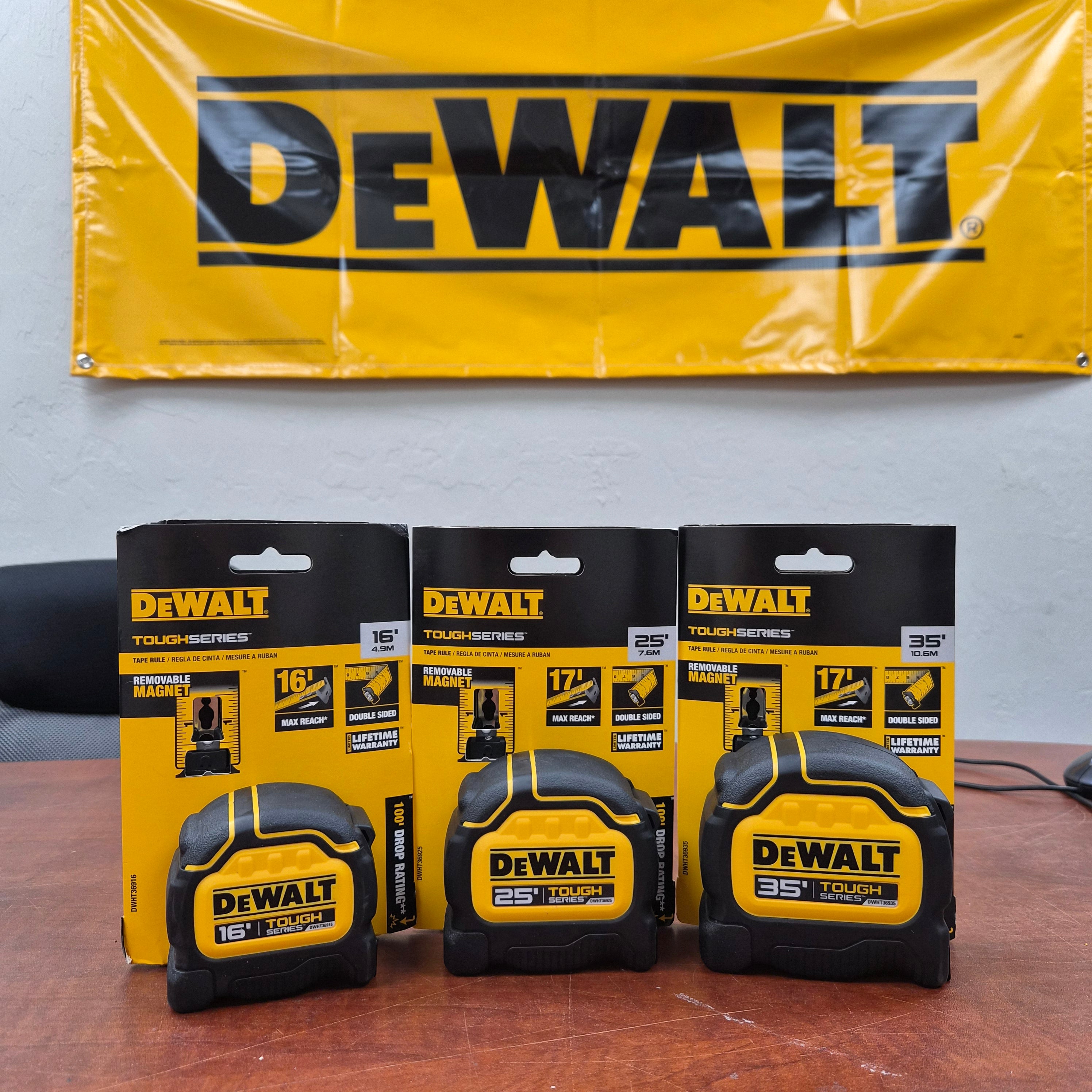 DeWalt 16', 25', 35' Tapes (3PK)