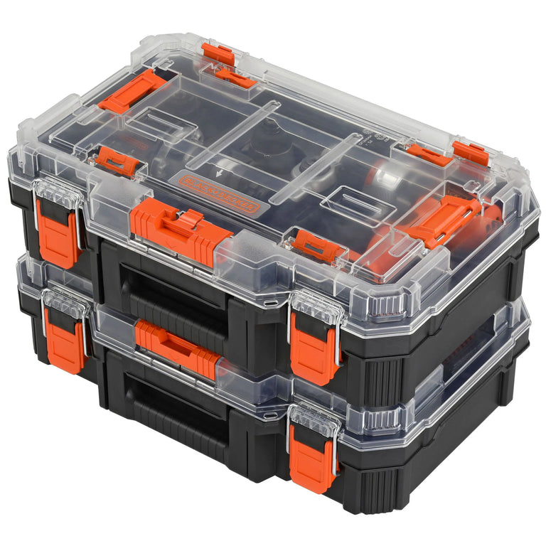 Black & Decker MATRIX 20V MAX Power Tool Kit, Includes Cordless Drill, 12 Attachments and Storage Case - BDCDMT1212KITC1