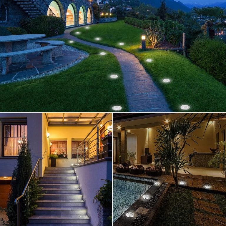 Black & Decker Outdoor Solar Disk Light - 16 Pack - BDSLDK8P (#2)