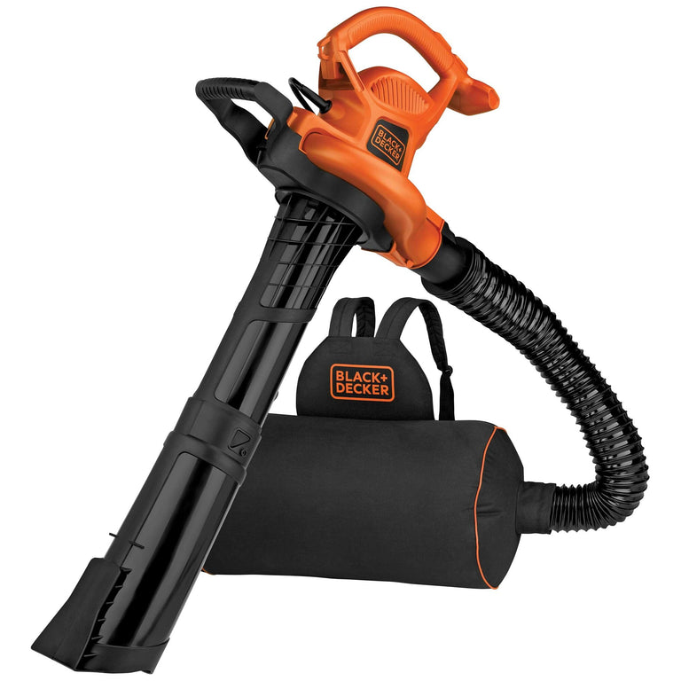 Black & Decker 3-in-1 VACPACK 12 Amp Leaf Blower, Vacuum, and Mulcher - BEBL7000