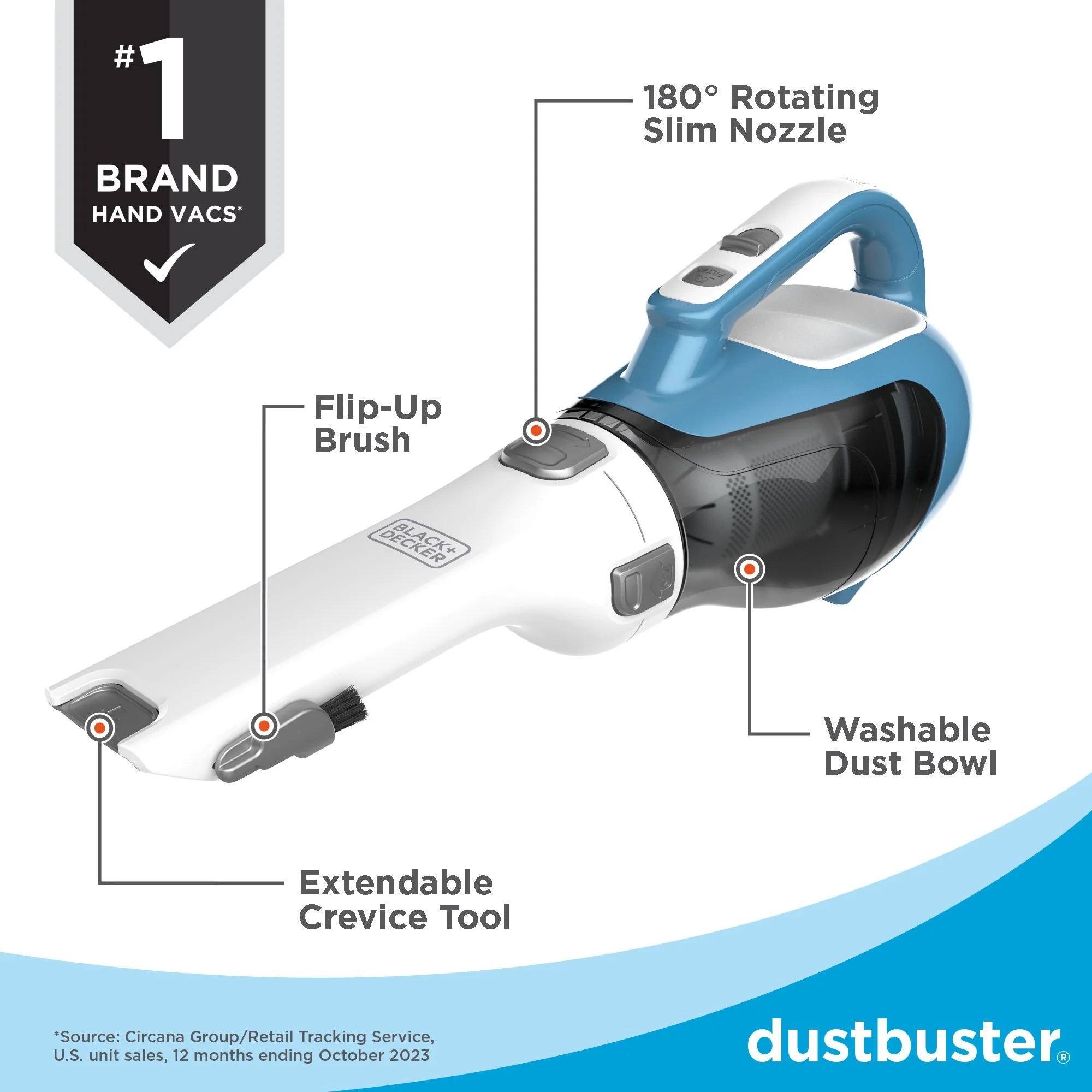 Black & Decker Dustbuster Advanced Clean Handheld Vacuum - CHV1410L (#2)