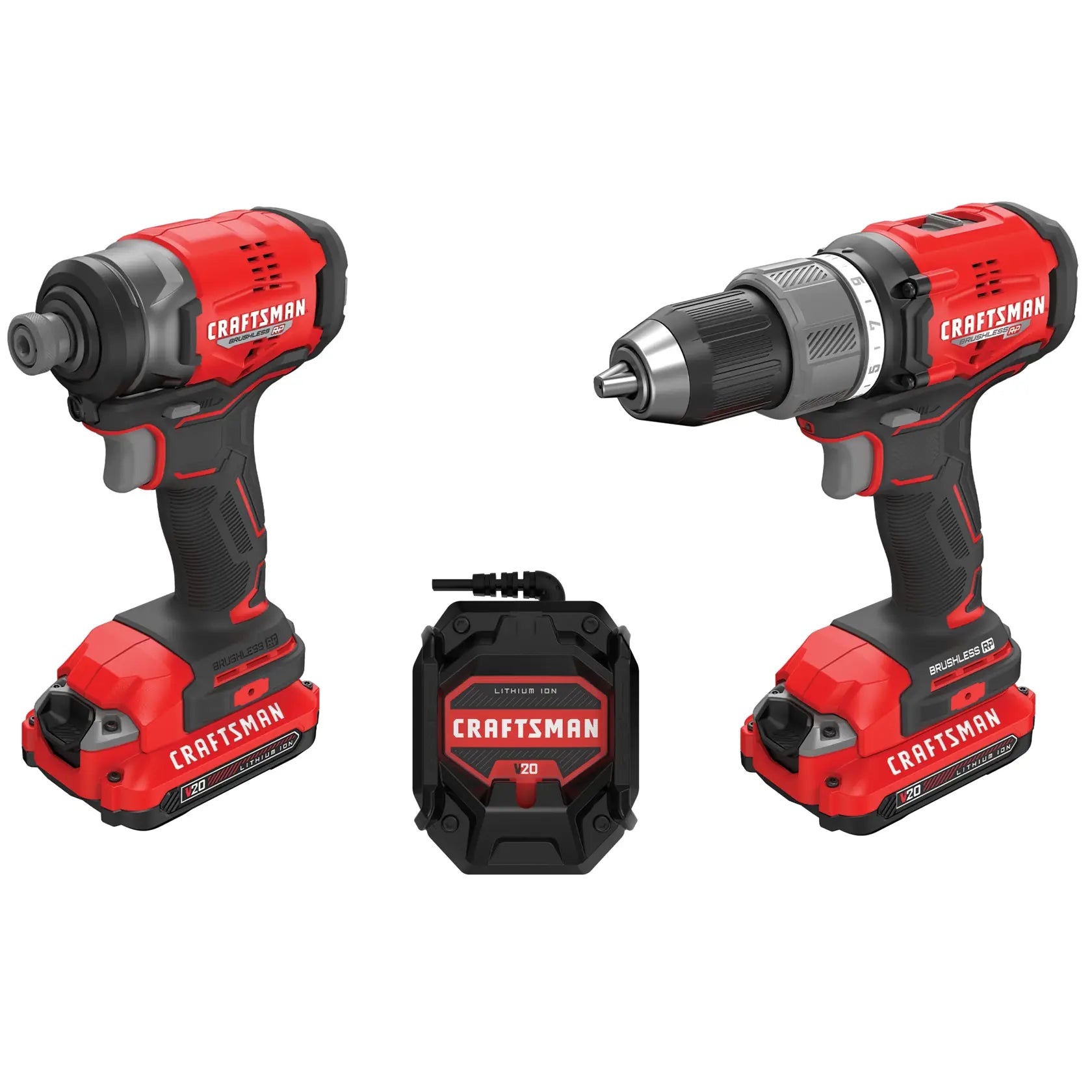 Craftsman V20 Brushless RP 2-Tool Combo Kit - CMCK211C2