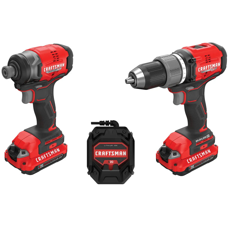 Craftsman V20 Brushless RP 2-Tool Combo Kit - CMCK211C2