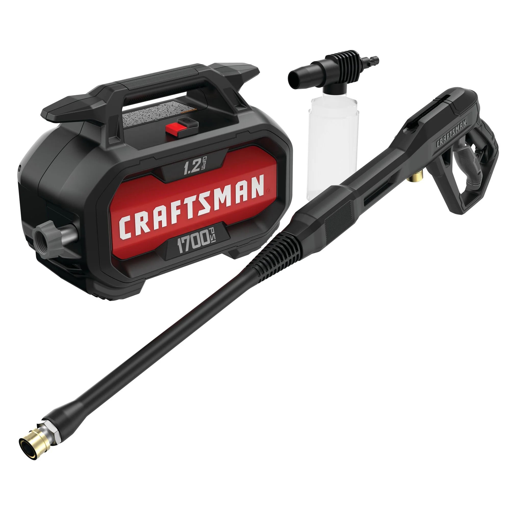 Craftsman 1700 MAX PSI Electric Cold Water Pressure Washer - CMEPW1700 ...