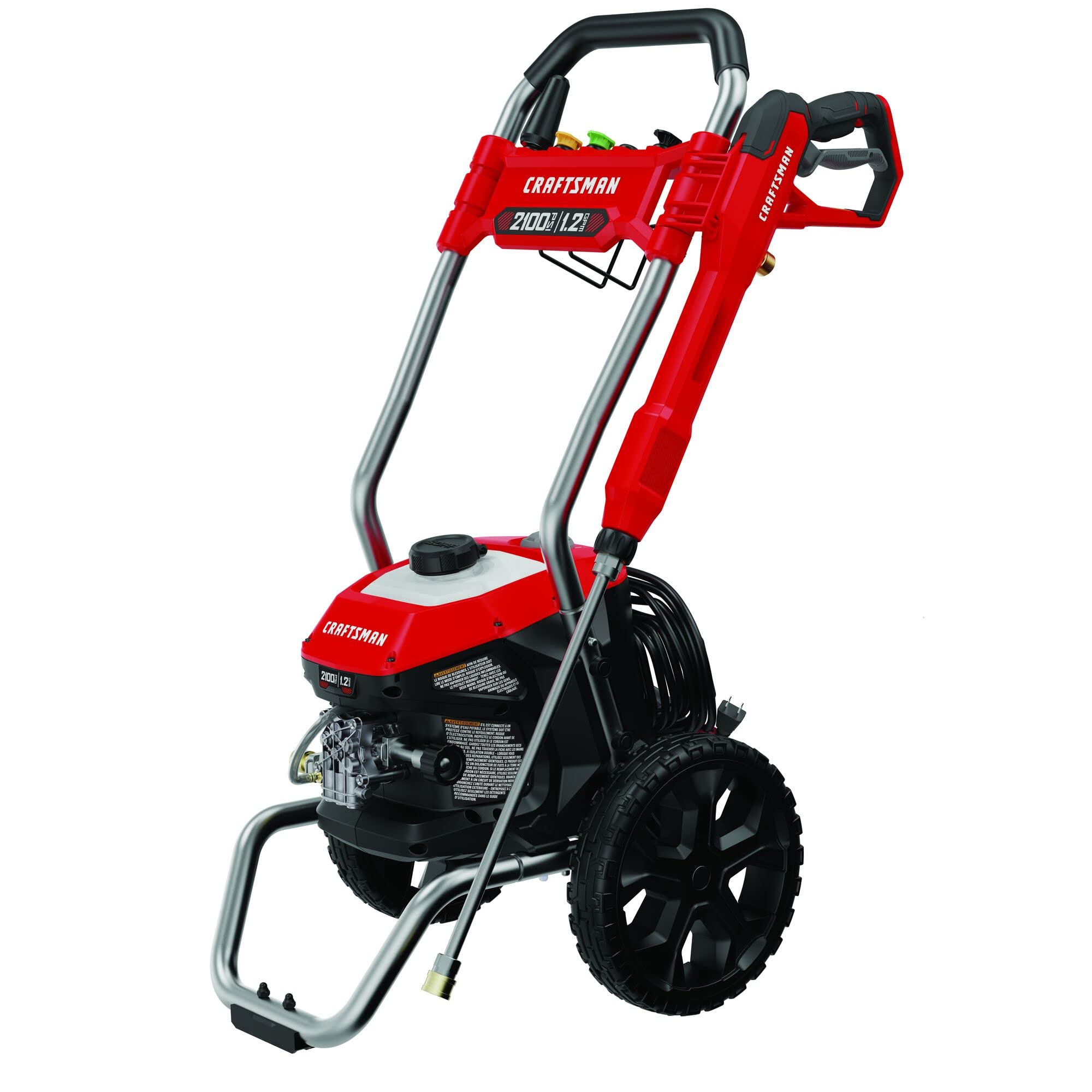 Craftsman 2,100 MAX PSI Cold Water Pressure Washer - CMEPW2100