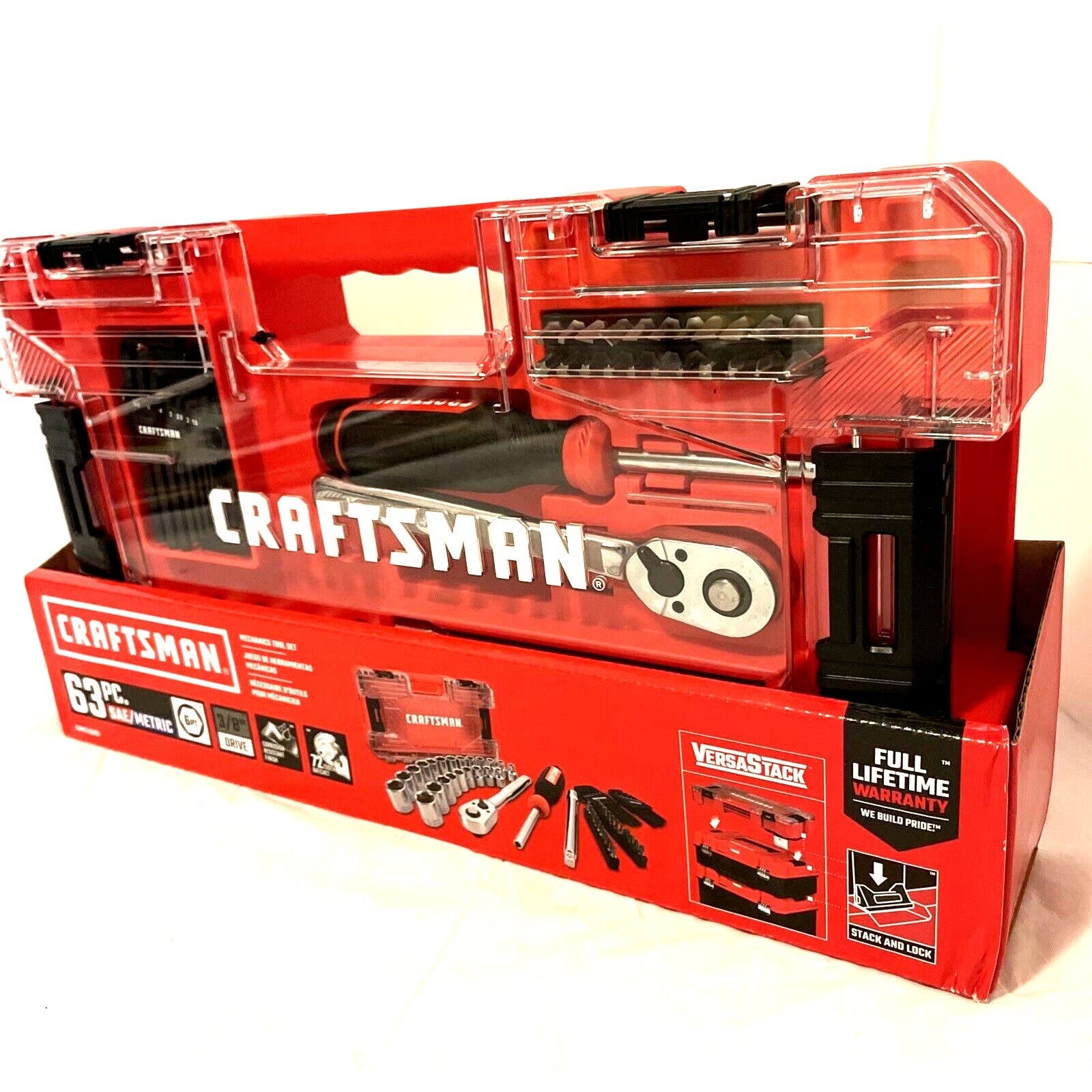 Craftsman 63PC Mechanics Tool Set - CMMT45063