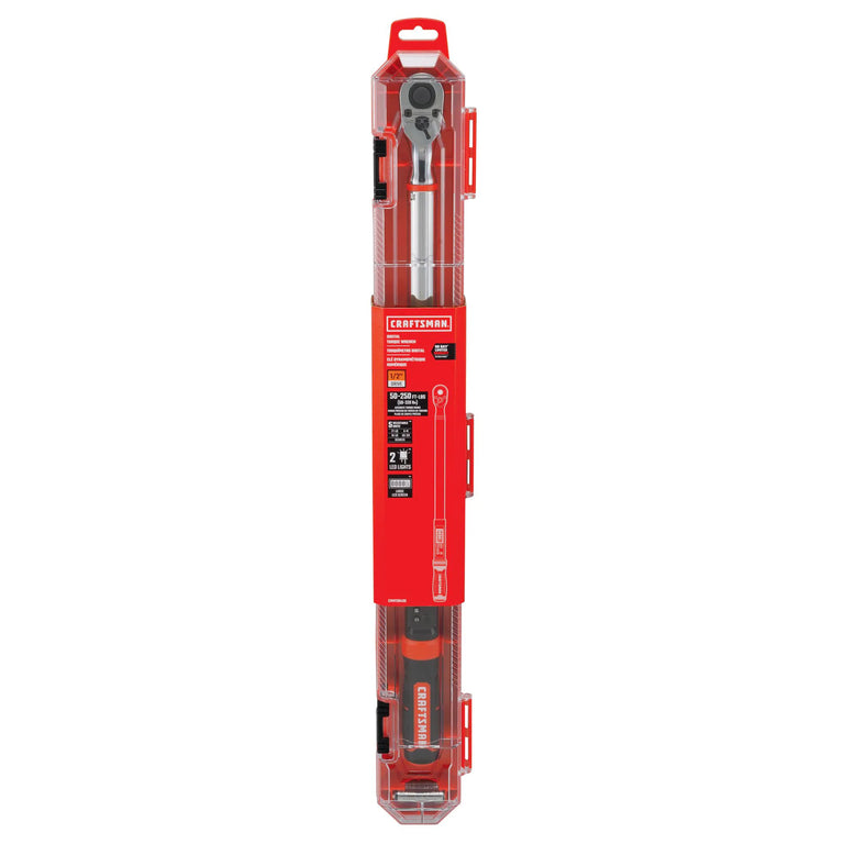 Craftsman 1/2-inch Drive Digital Torque Wrench - CMMT99436
