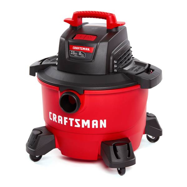 Craftsman 6 GAL Wet/Dry Vac with Attachments - CMXEVBE17584