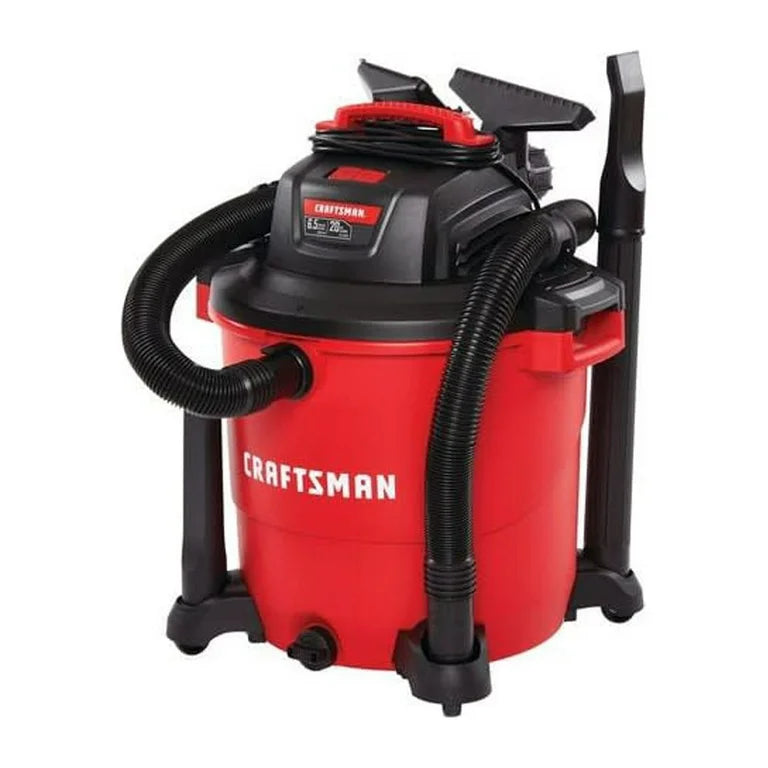 Craftsman 6.5 Peak HP Heavy-Duty Wet/Dry Vac with Attachments (20 gal) - CMXEVBE17596