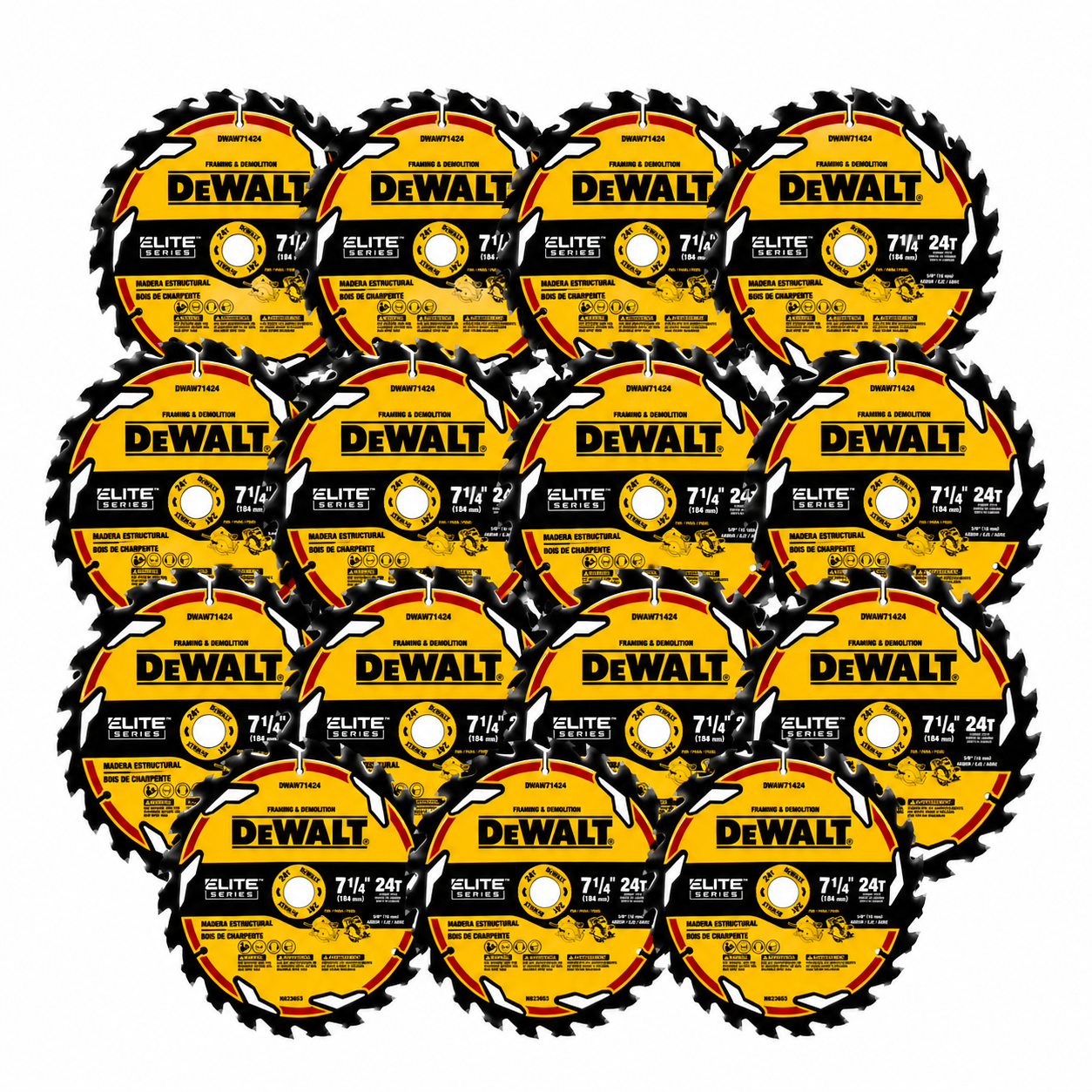 DeWalt 15 Pack Elite Series 7-1/4