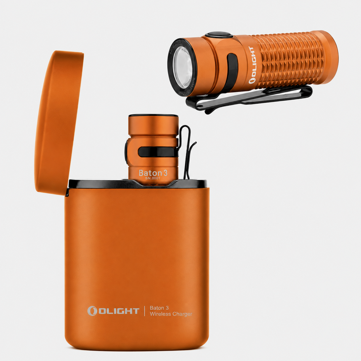 Olight Baton 3 Premium Edition (Limited Edition) - Orange