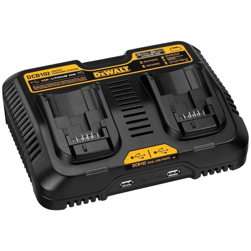 DeWalt 20V MAX Flexvolt Dual Port Charger - DCB102