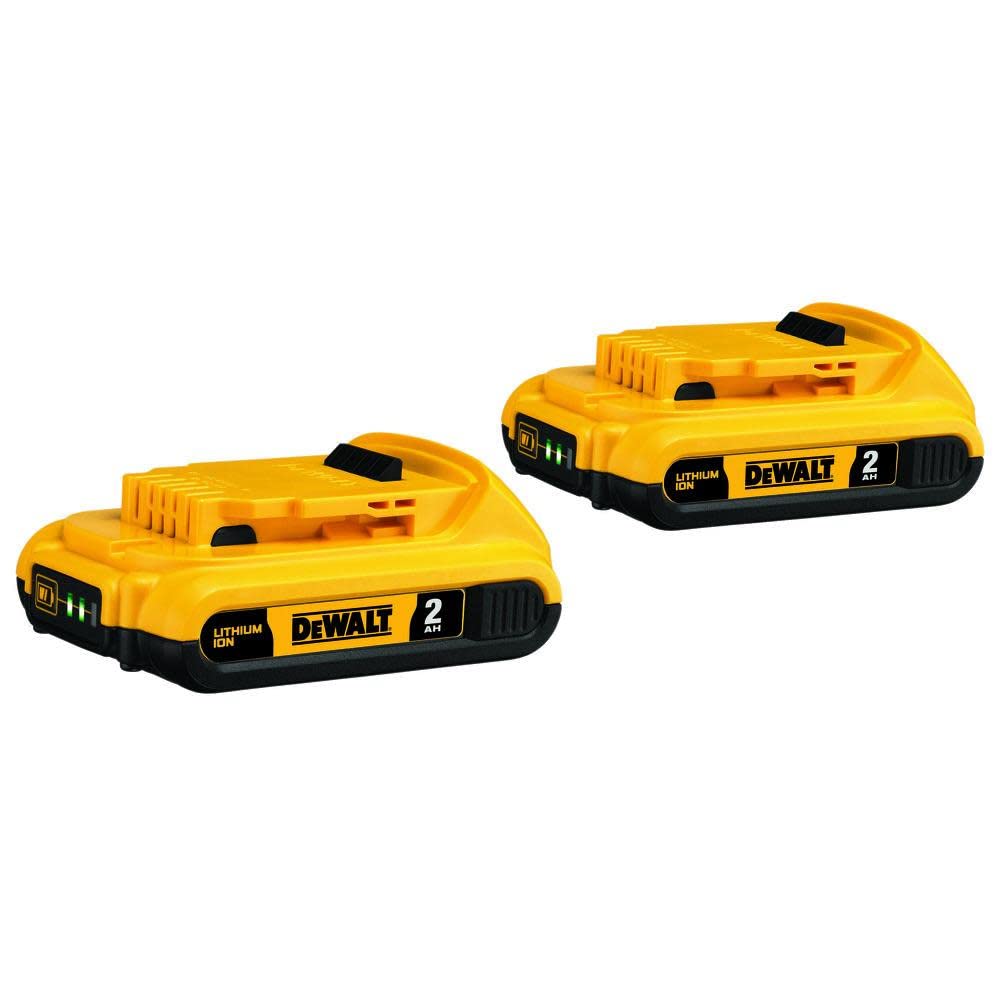 DeWalt 20V MAX 2Ah Batteries - DCB203-2