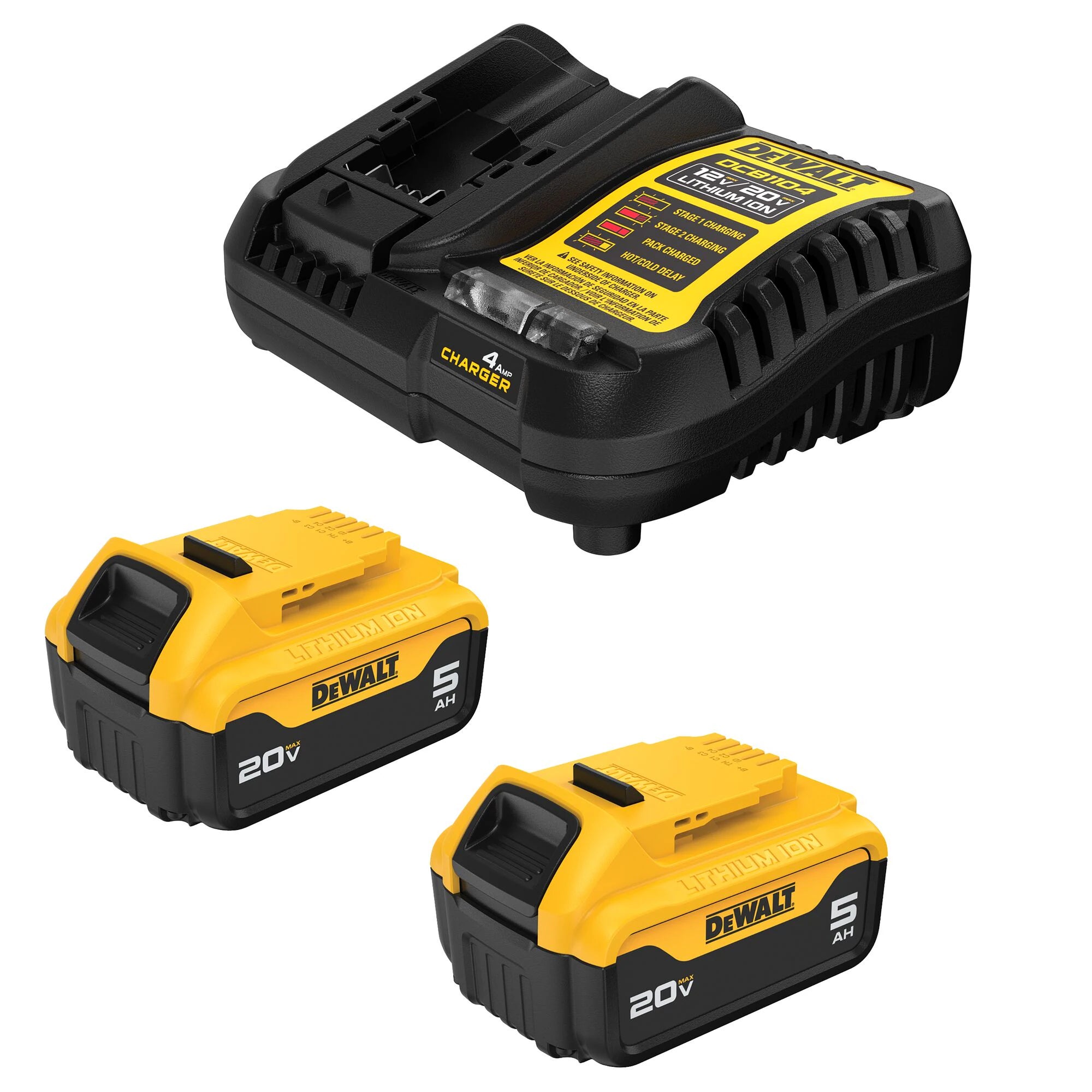 DeWalt 20V MAX 5Ah Battery Kit - DCB205-2C