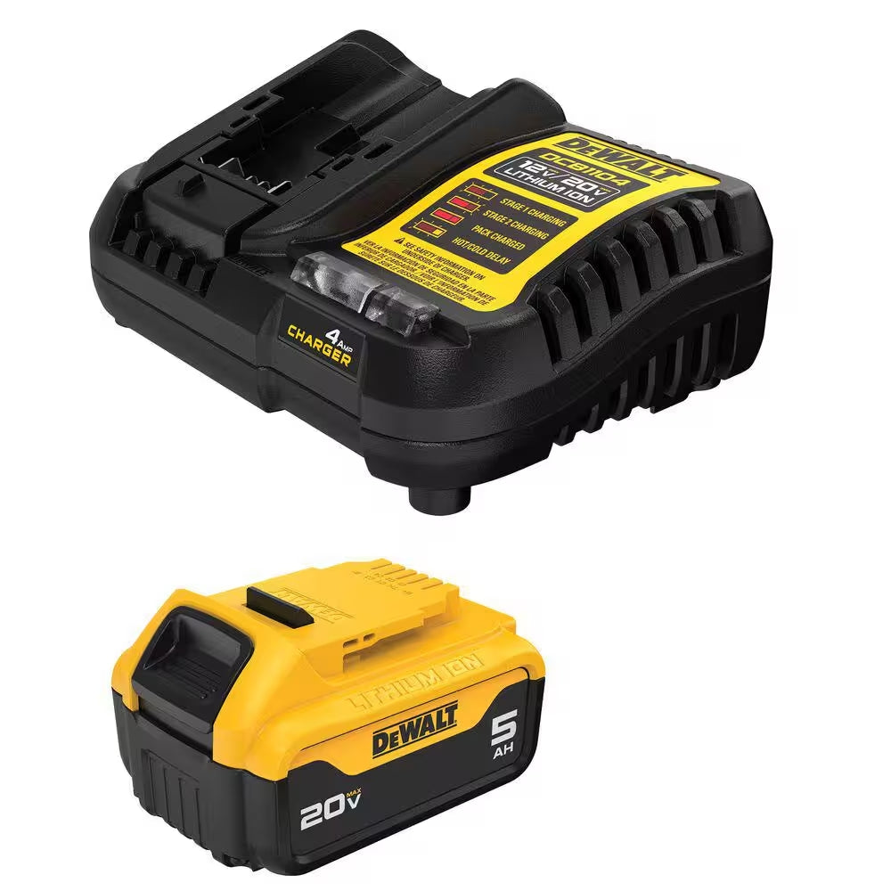 DeWalt 20V MAX 5Ah Battery & Charger Kit - DCB205C