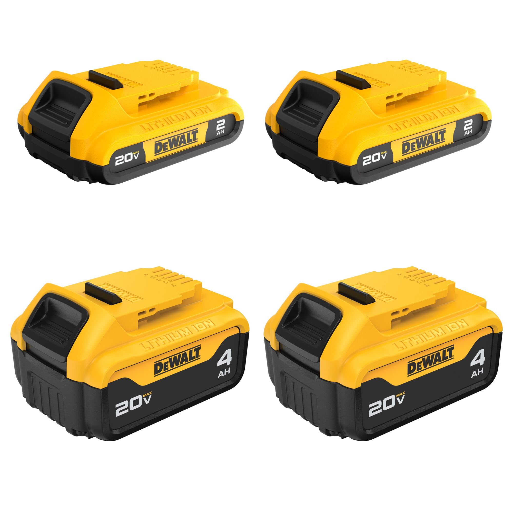 DeWalt 20V MAX Batteries (4 PK) - DCB324-4
