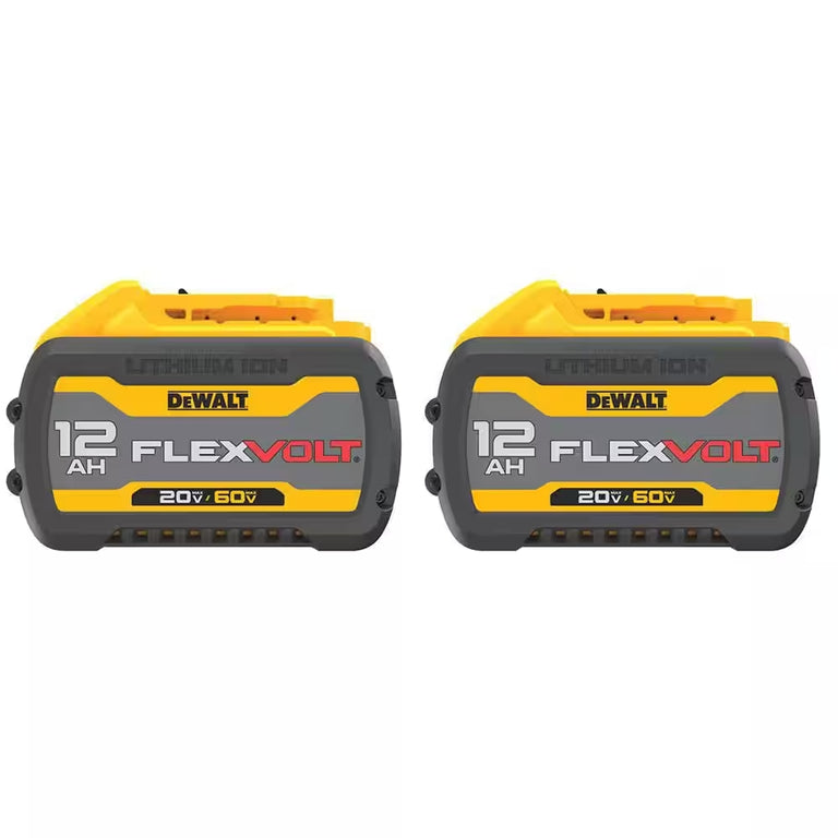 DeWalt 60V MAX 2-Pack 12Ah Batteries - DCB612-2