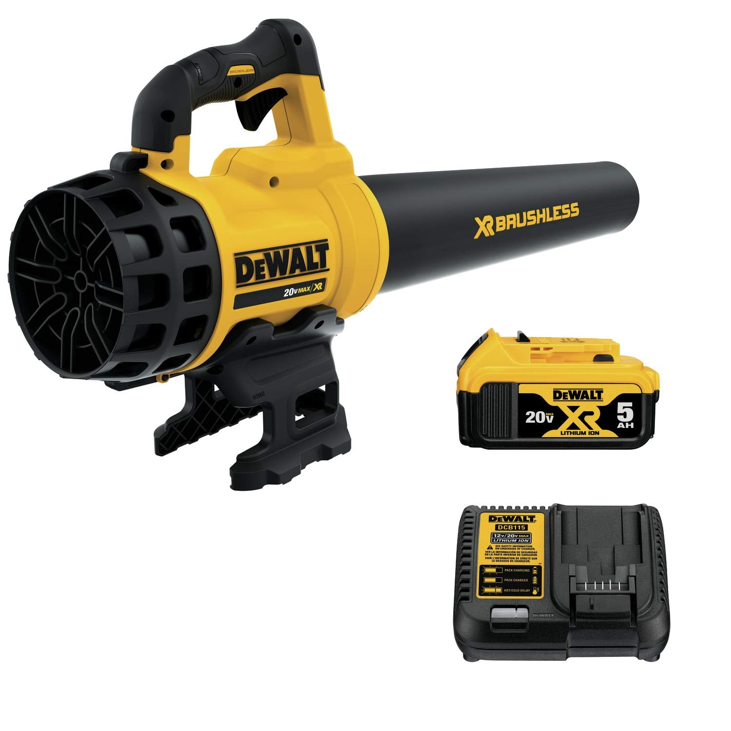 DeWalt 20V MAX XR Leaf Blower, 125-MPH, 450-CFM - DCBL722P1 (#2)
