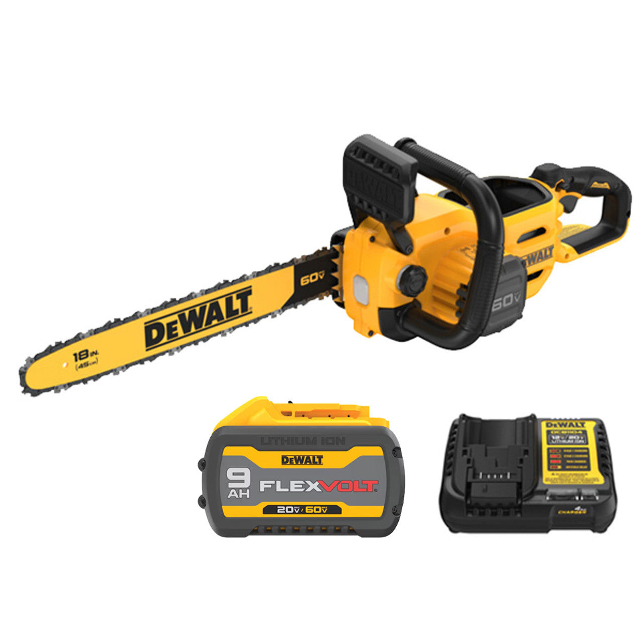 DeWalt 60V MAX 18 in. Chainsaw Kit - DCCS672X1