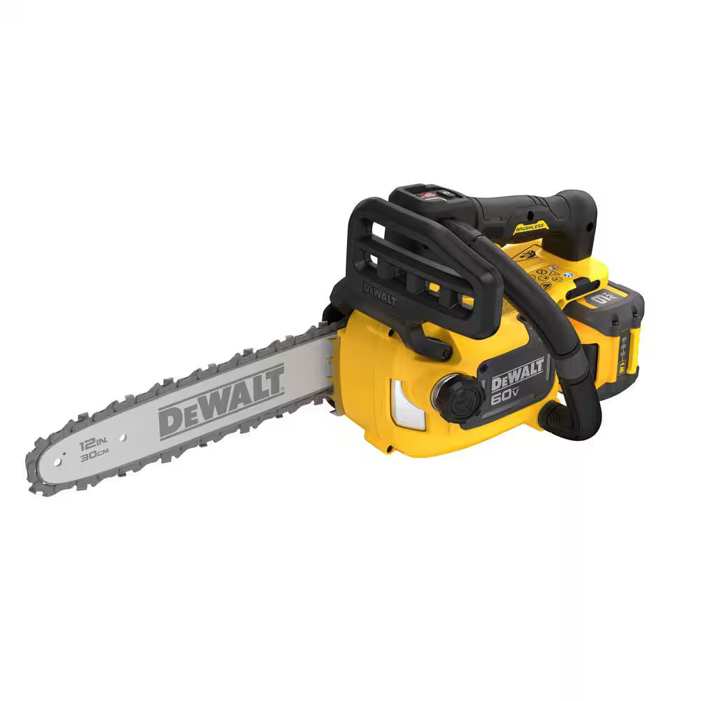 DeWalt 60V MAX 12-inch Top Handle Chainsaw Kit - DCCS673X1
