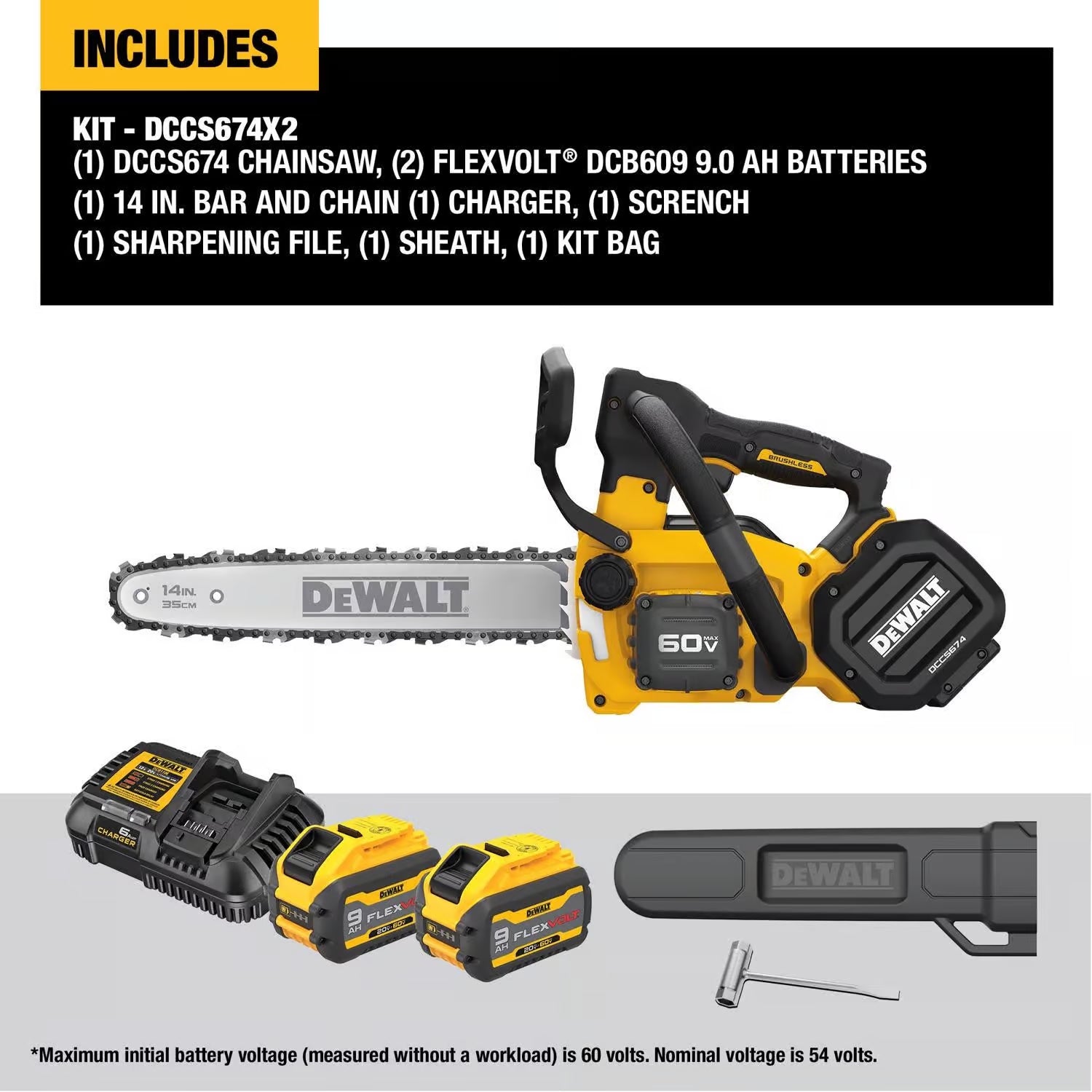 DeWalt 60V MAX 14