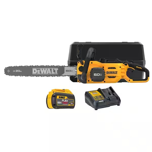 DeWalt 60V MAX Brushless 20-inch Chainsaw Kit - DCCS677Y1