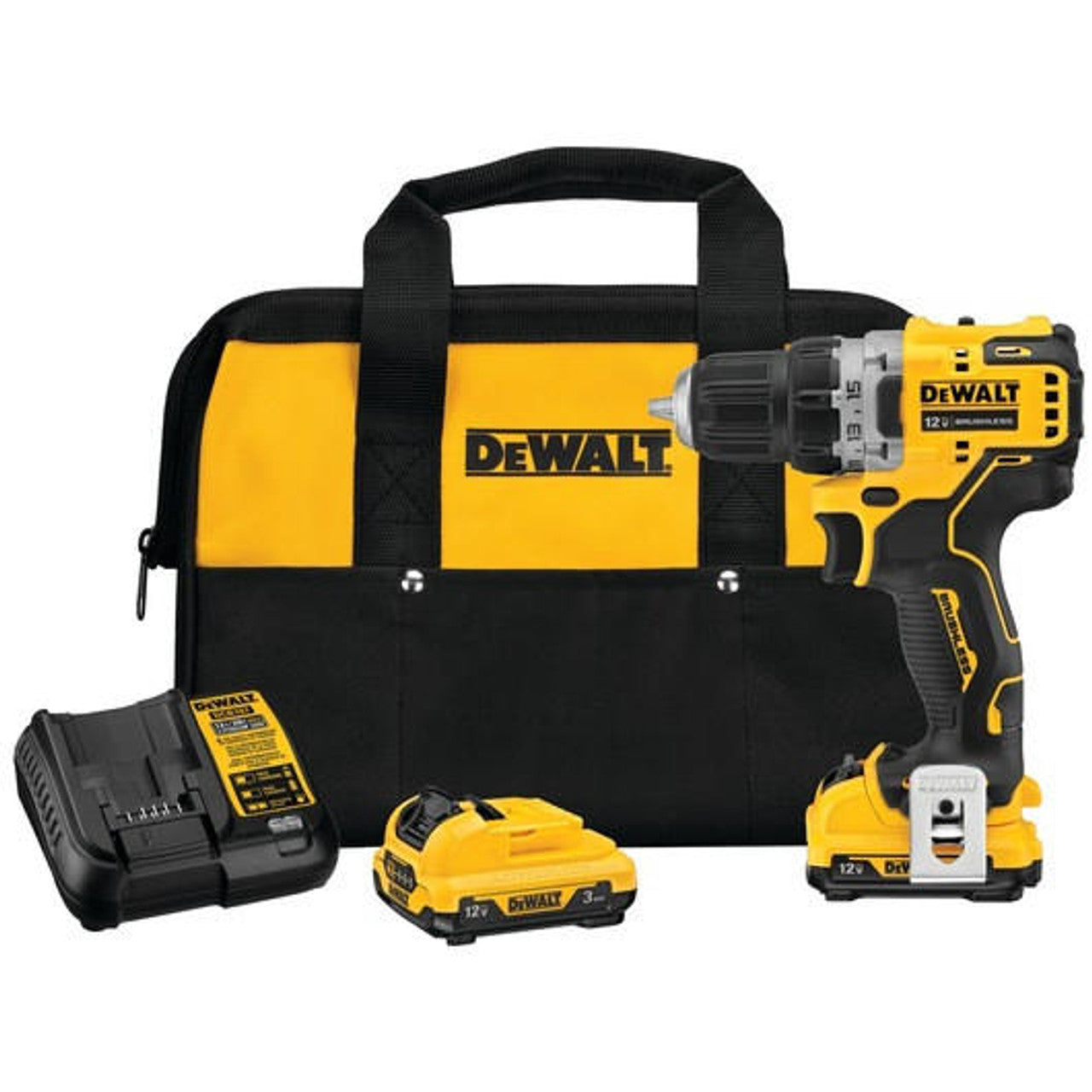 DeWalt 12V MAX 3/8-inch Drill/Driver Kit - DCD701F2