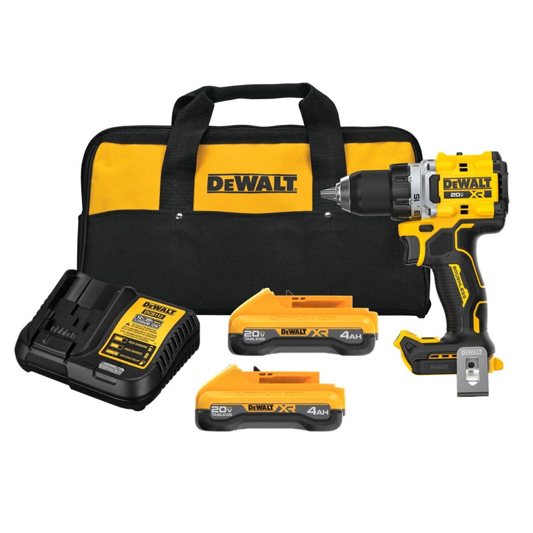 DeWalt 20V MAX 1/2 in. Drill/Driver Kit With DeWalt Powerpack Batteries - DCD801QQ2