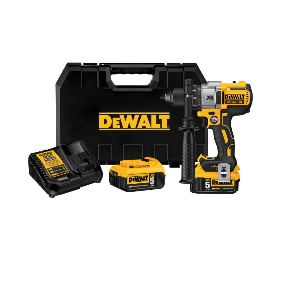 DeWalt 20V MAX 3-Speed Drill/Driver Kit - DCD991P2