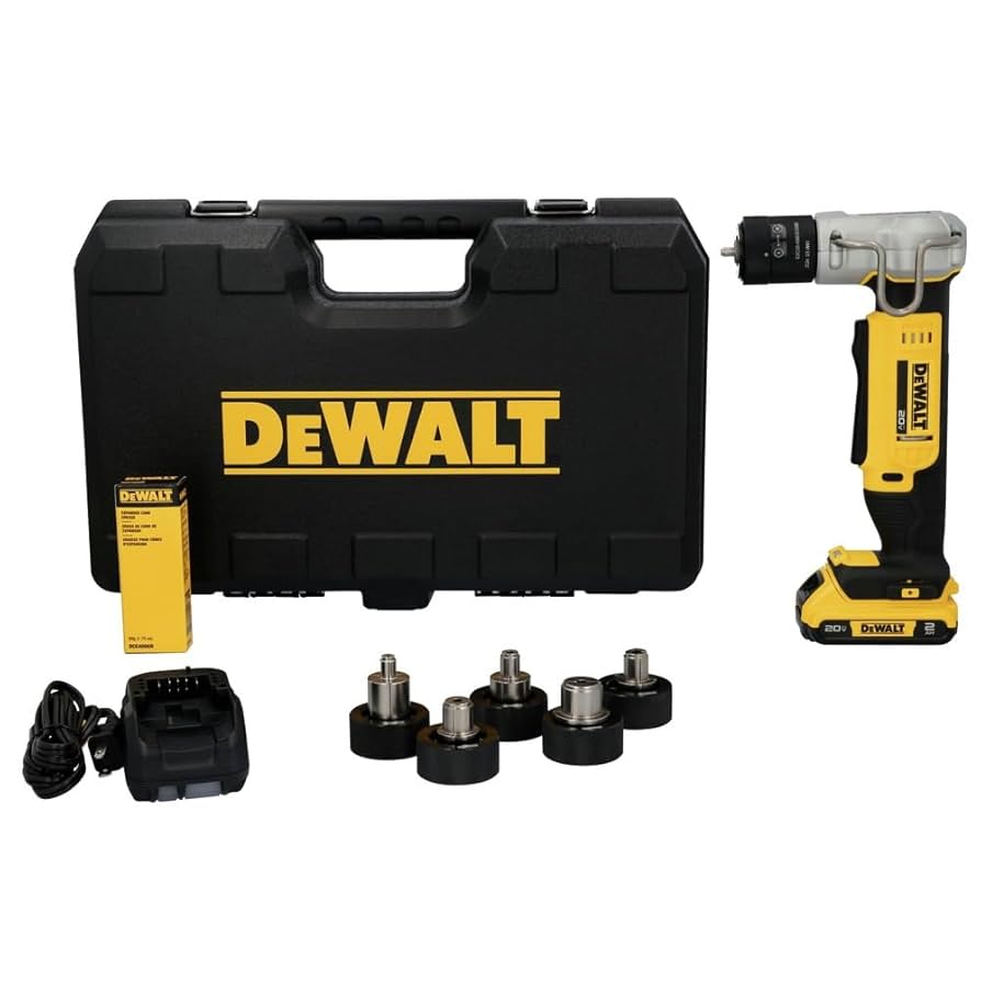 DeWalt 20V MAX Copper Swage Tool Kit - DCE450D1 (No Outer Sleeve)